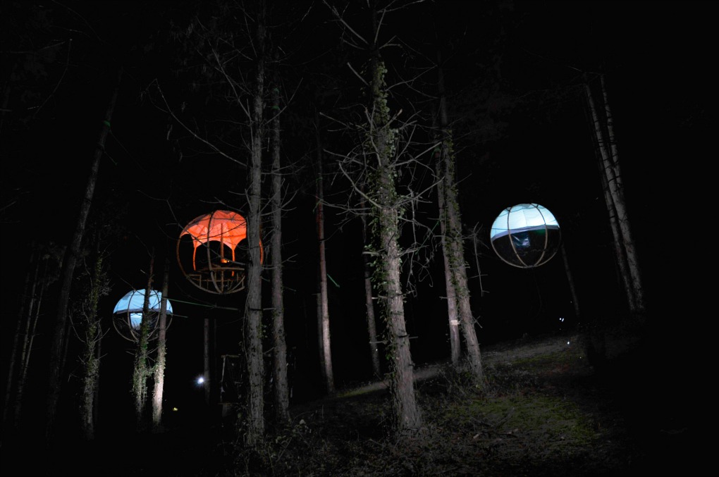 Diane : une cabane dans les arbres au cœur de l'Aquitaine à Loubieng — détail architectural