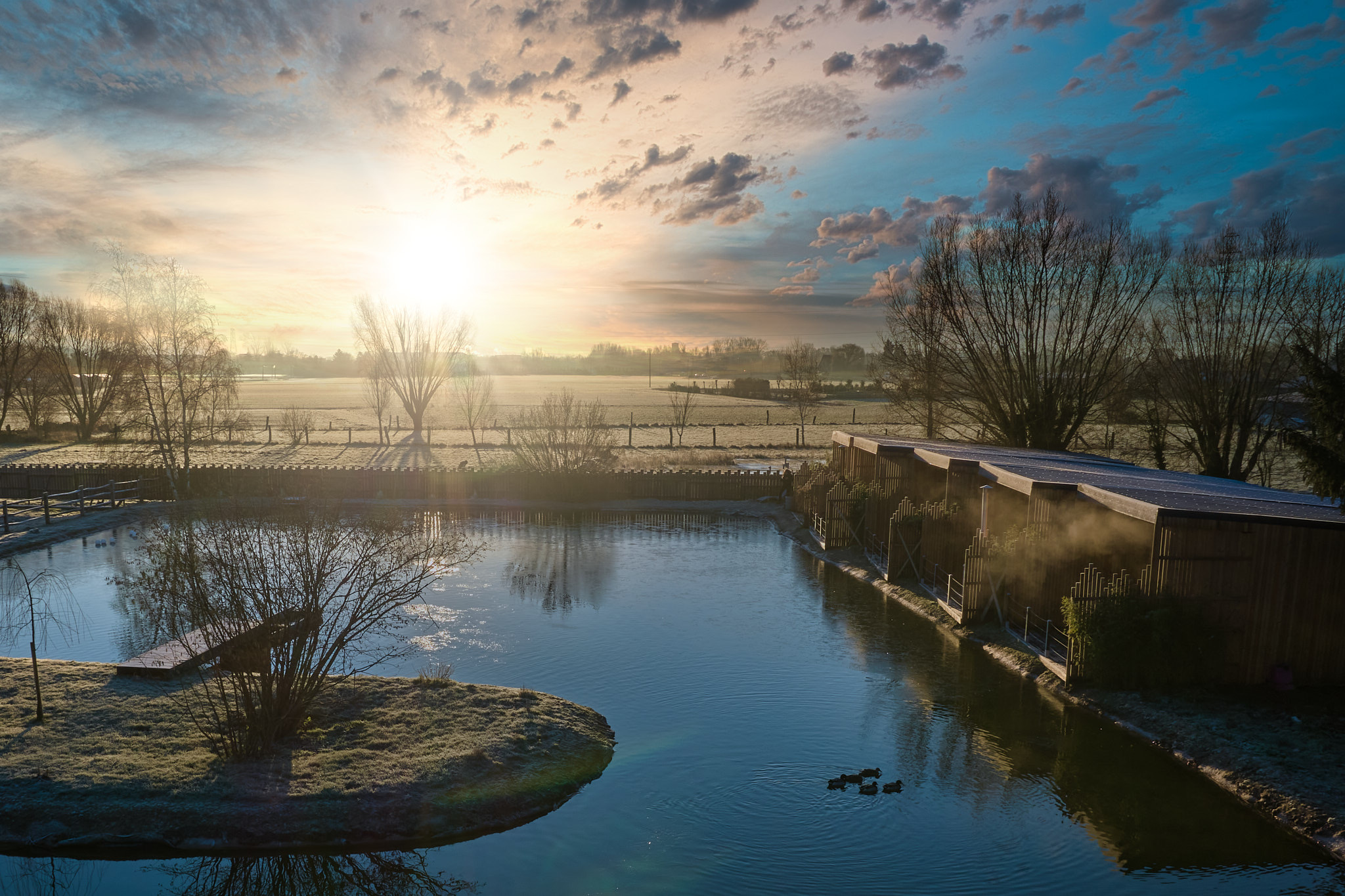 L'INDUS : une cabane immersive au cœur des Hauts-de-France à Wambrechies — environnement naturel