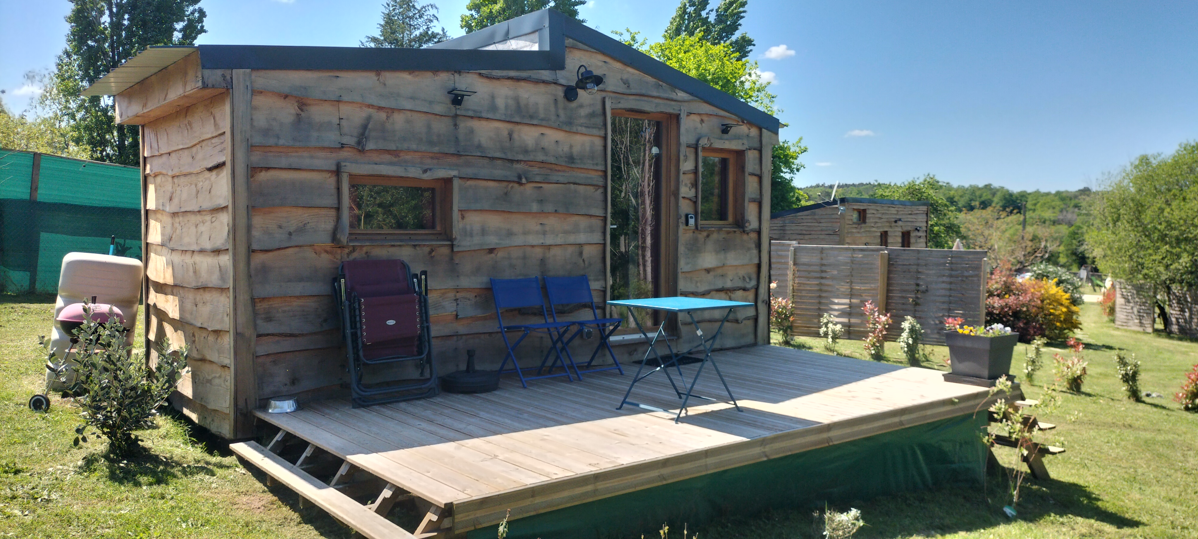 La Tiny 2 — Tiny House avec spa à Charente à Fléac — vue intérieure