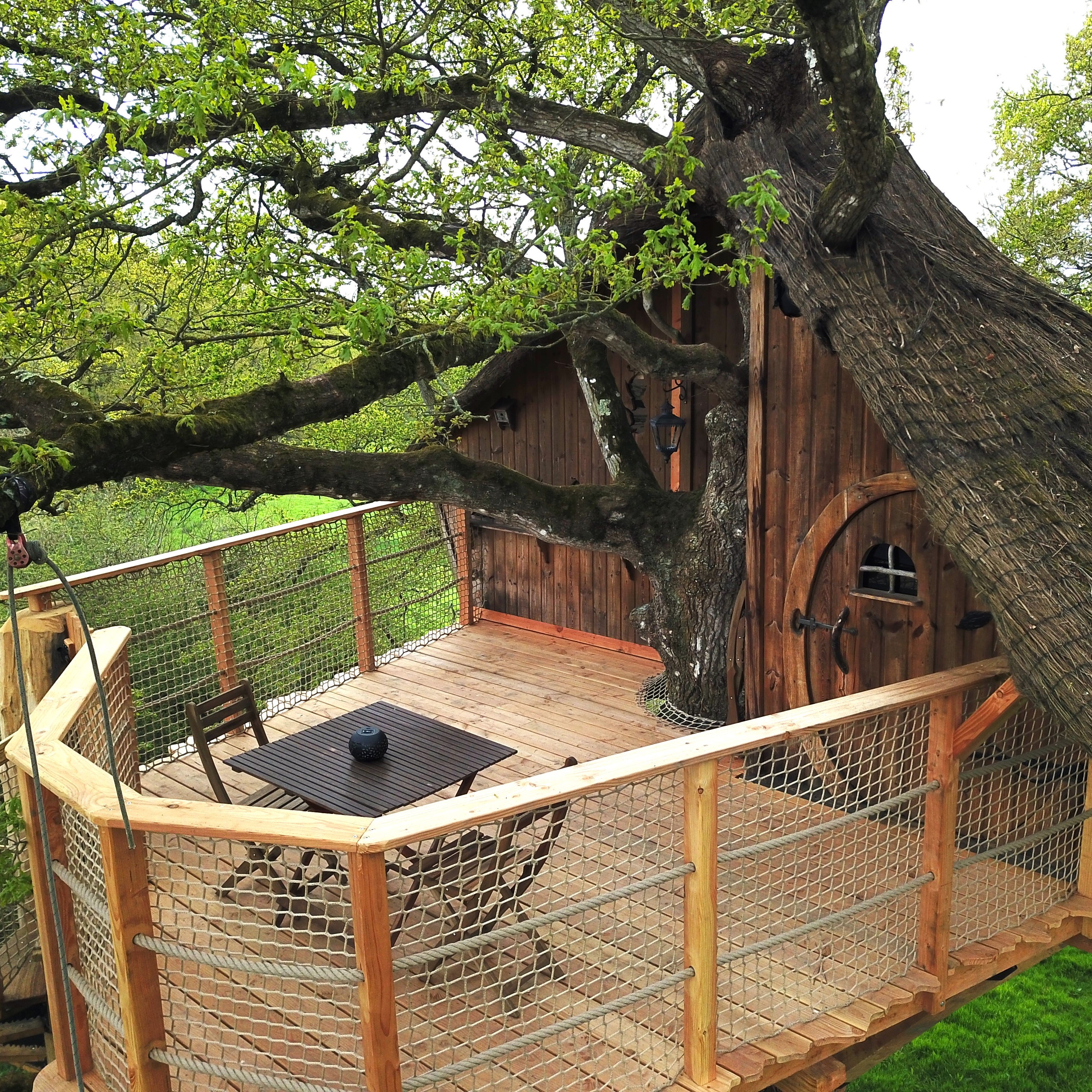 Cabane des Farfadets : une aventure suspendue en Bretagne — Cabane à La Chapelle Chaussée