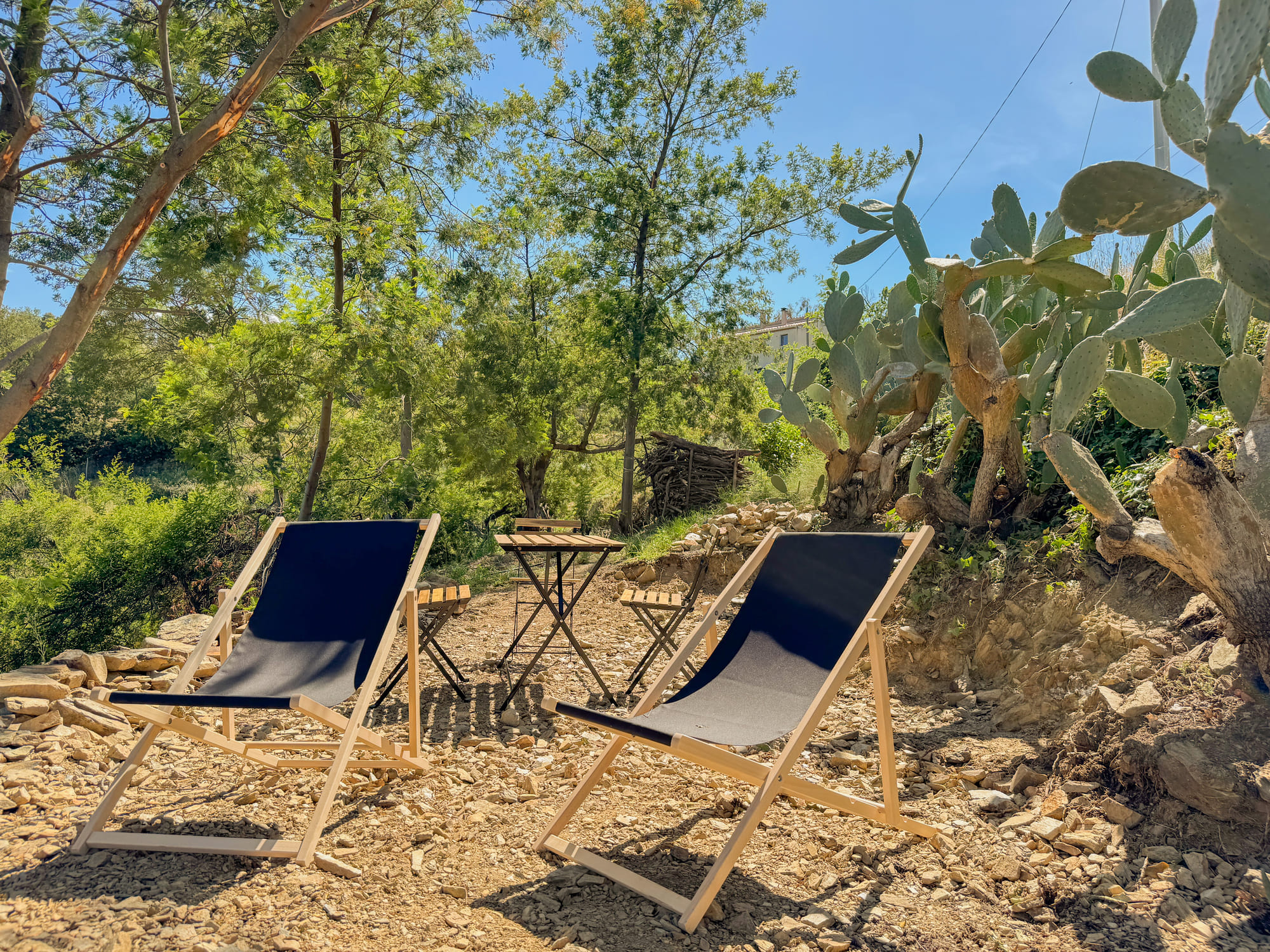 Le Paradis des Albères — Tiny House panoramique à Céret (Pyrénées-Orientales) à Céret — chambre