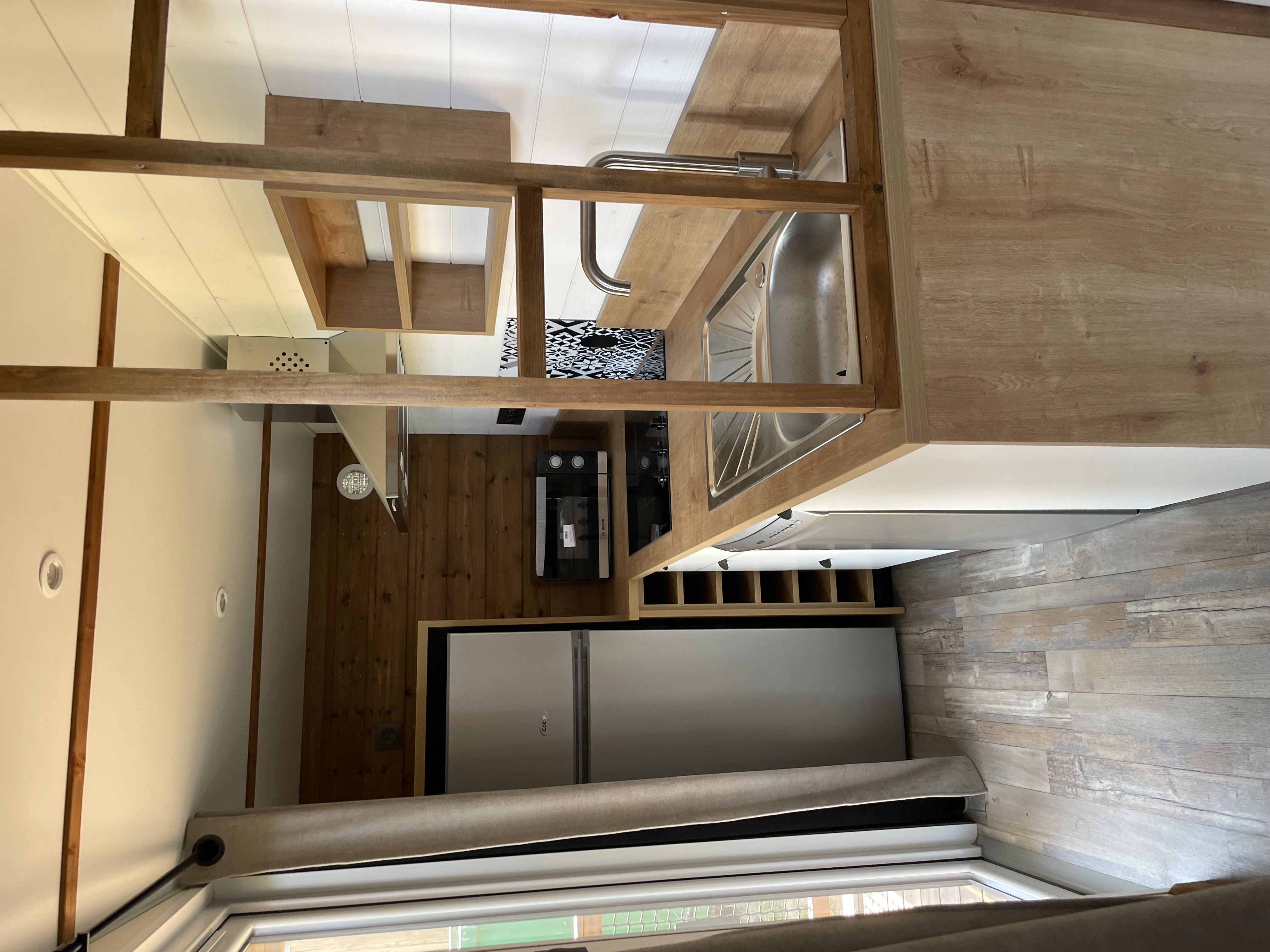 Cottage Premium : une cabane sur pilotis en Haute-Normandie à Quiberville — salle de bain