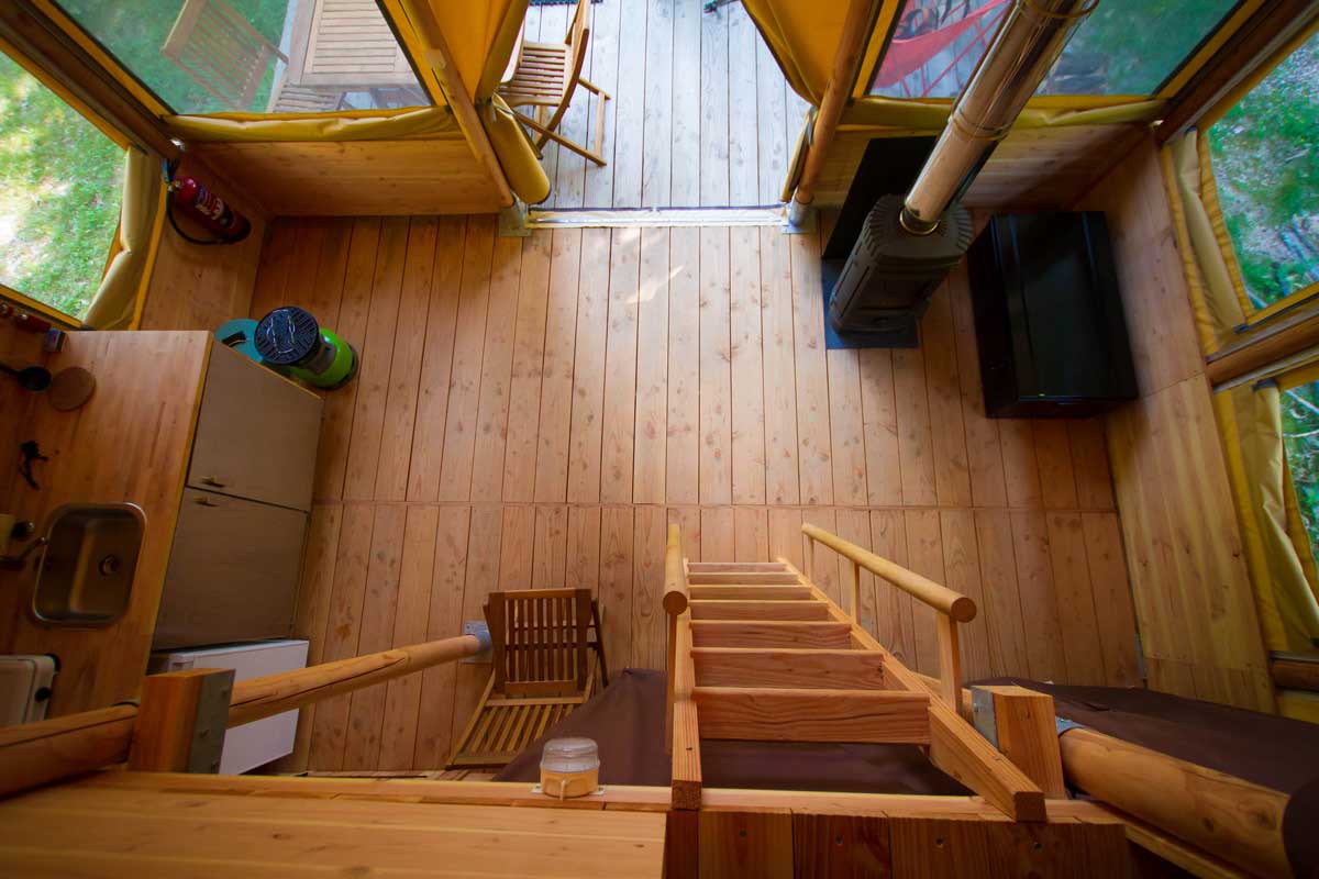 La Cabane : une immersion en pleine nature à Saint Jean Du Gard — espace de vie