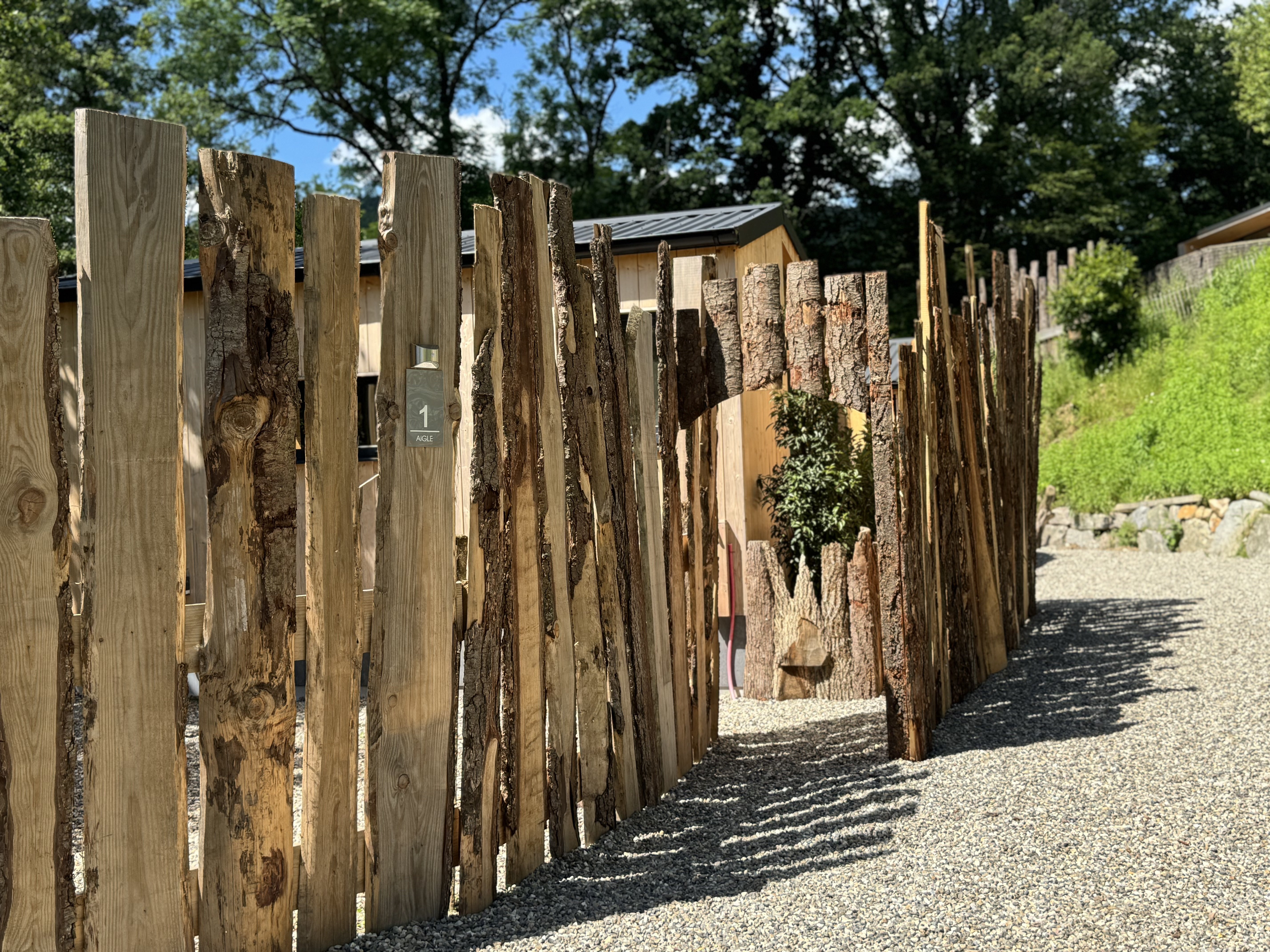 Le Binôme Aigle & Céphée - Cabane avec bain nordique en Alsace à Orbey — espace de vie