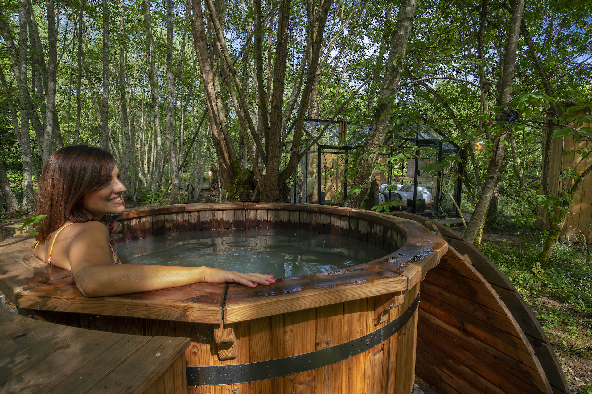 L'Orangerie Duo & Spa — Hébergement insolite avec spa à Côte-d'Or à Dijon — vue intérieure