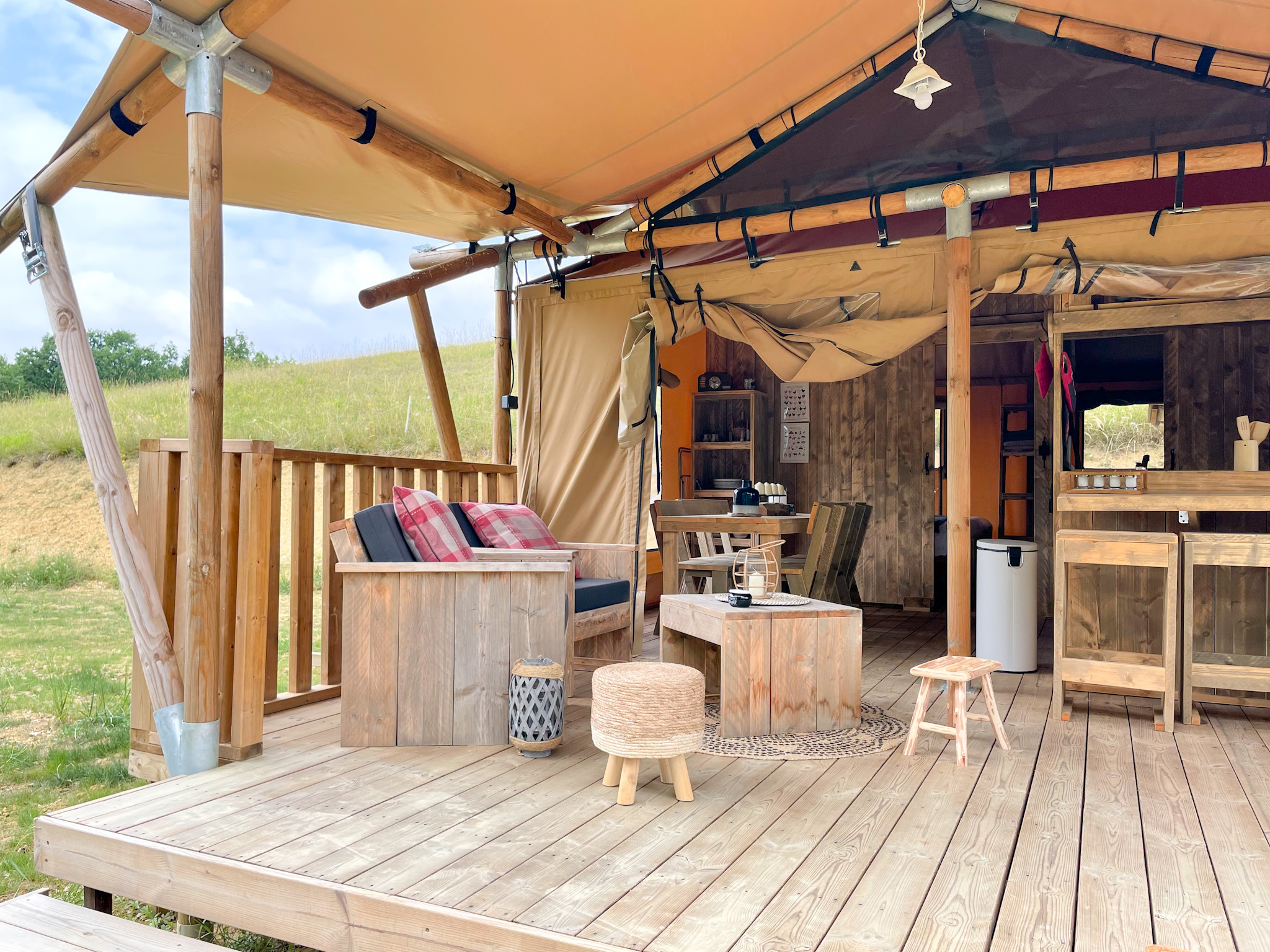 Ecolodge Dreamer : un lodge safari au cœur des Midi-Pyrénées — Lodge à Biran