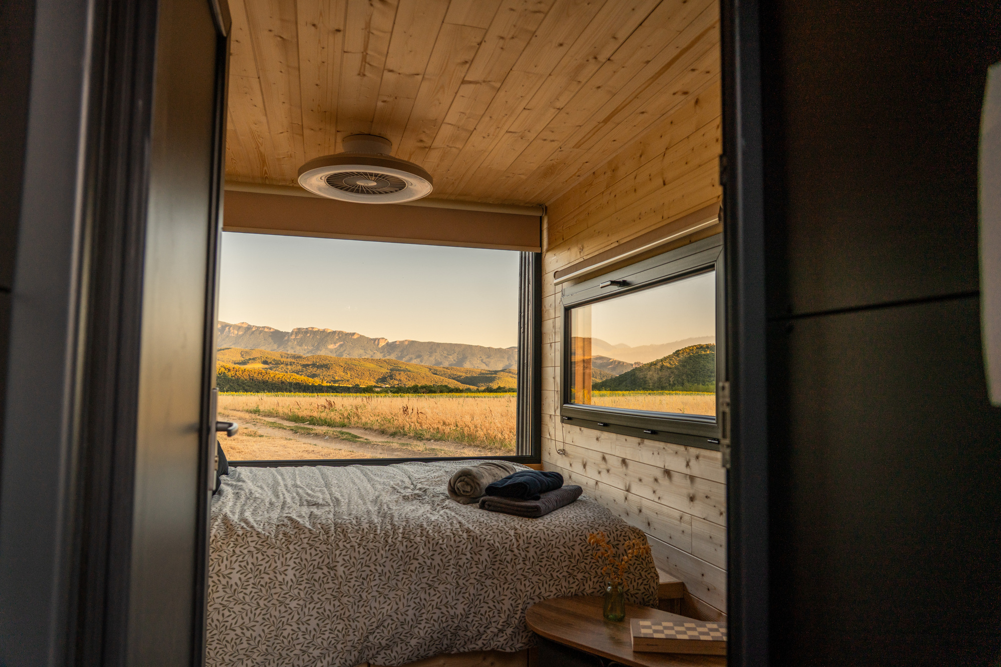 Prairie de la Gervanne — Tiny House avec vue panoramique à Drôme à Beaufort-sur-Gervanne — environnement naturel