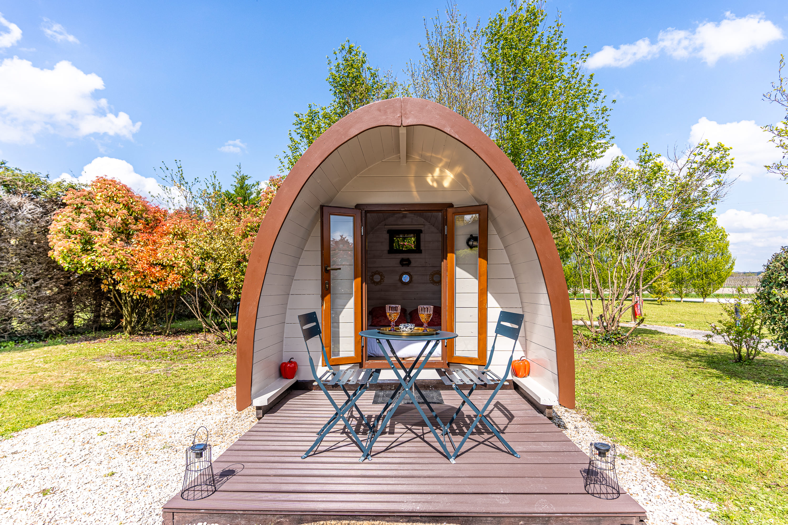 Le Pod de Ninon : une expérience insolite en Poitou-Charentes — Bulle à Saint Maurice De Tavernole