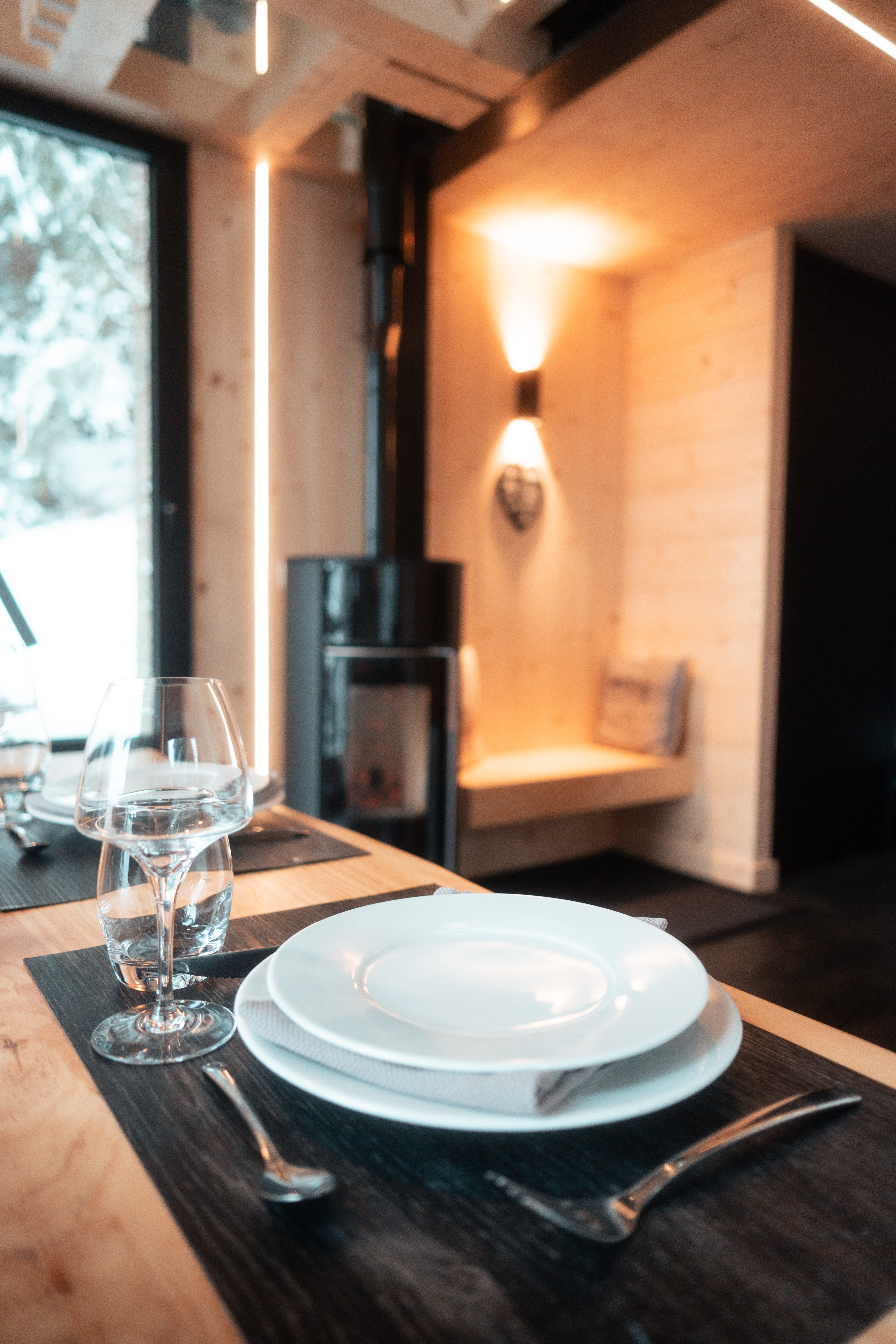 La Cabane Scandinave & SPA : une évasion en pleine nature à Saint Nicolas La Chapelle — salle de bain