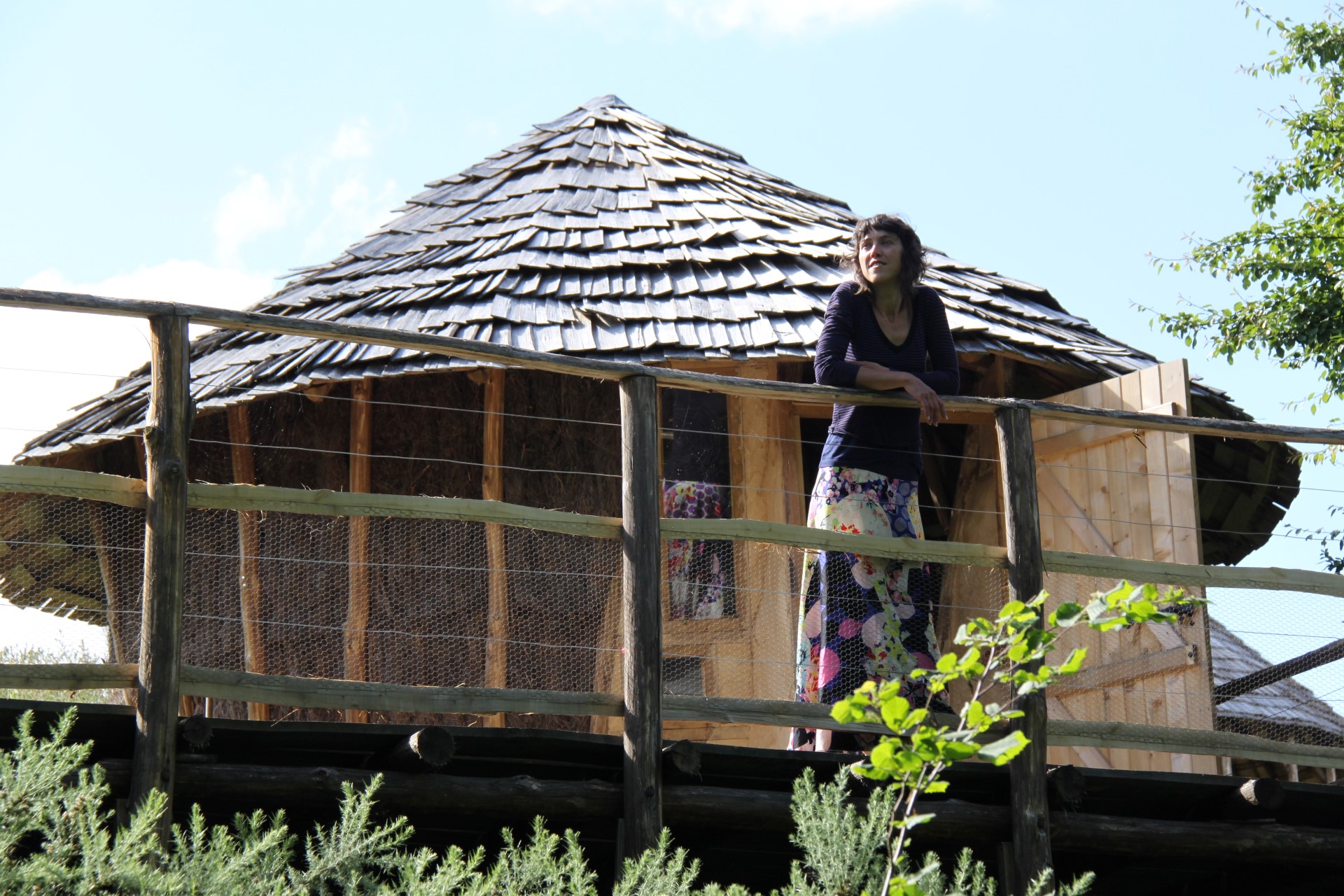 Évasion bucolique dans une cabane en Pays de la Loire à Les Epesses — salle de bain