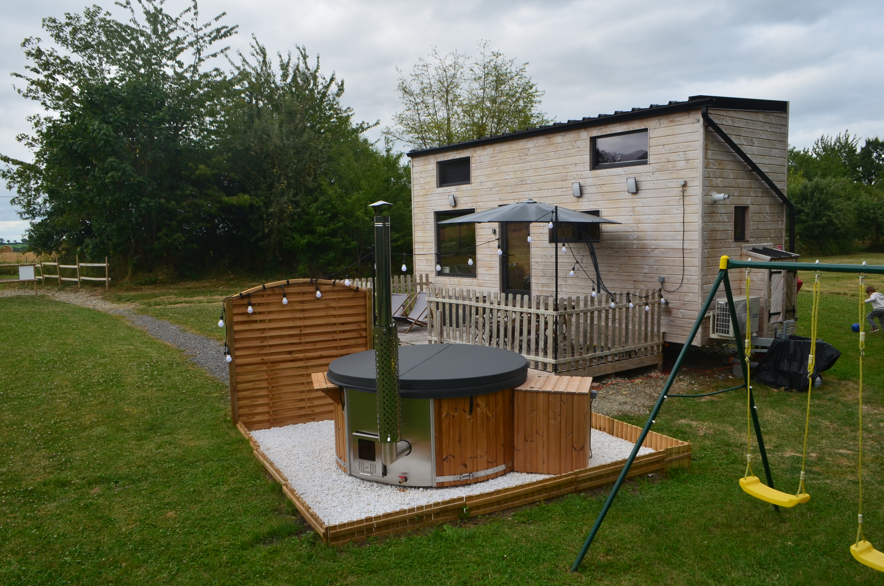 Tiny house moderne avec spa en Pays de la Loire