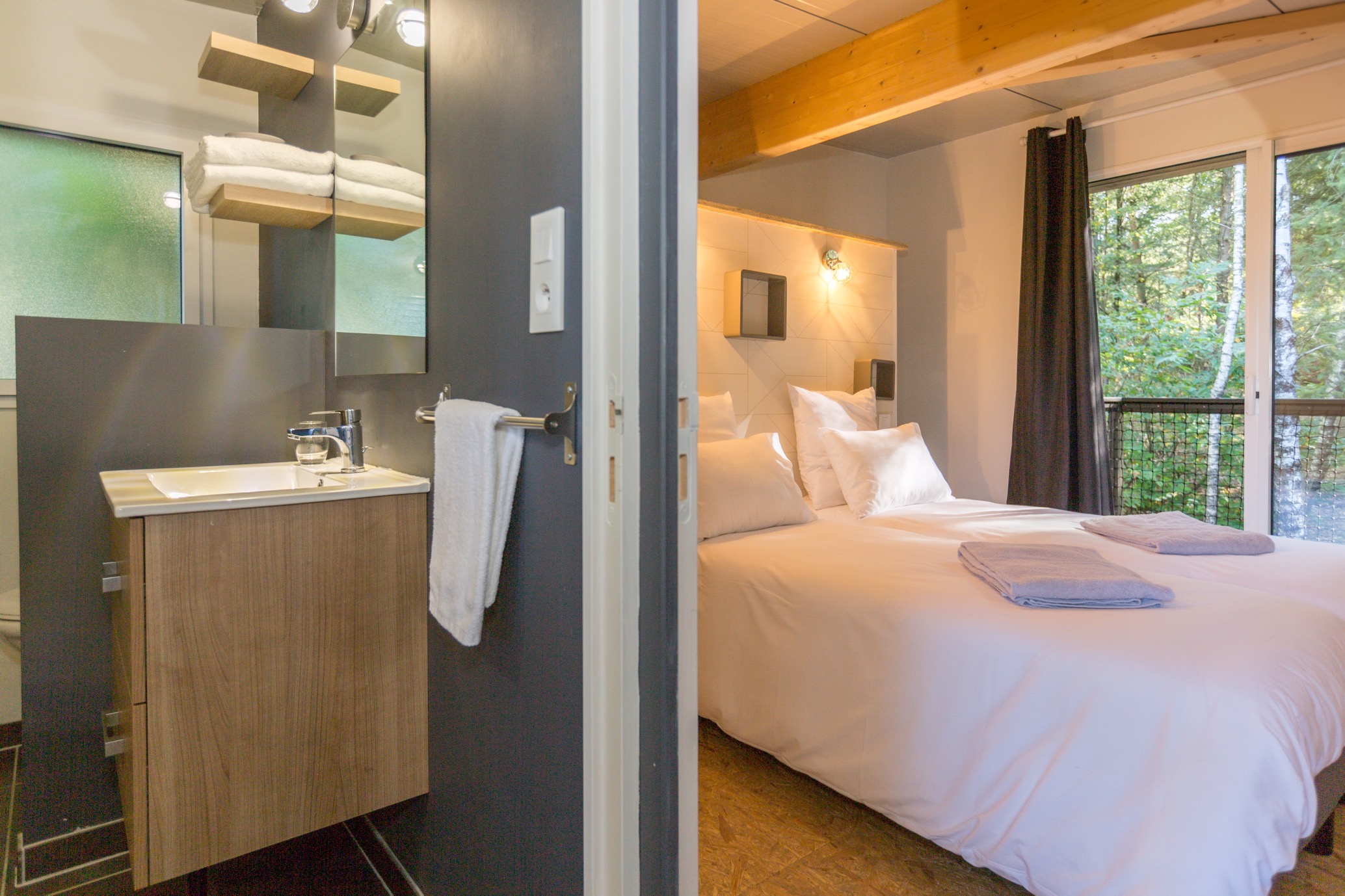 Lodge Spa Henry : une immersion dans la nature limousine à Palazinges — cuisine