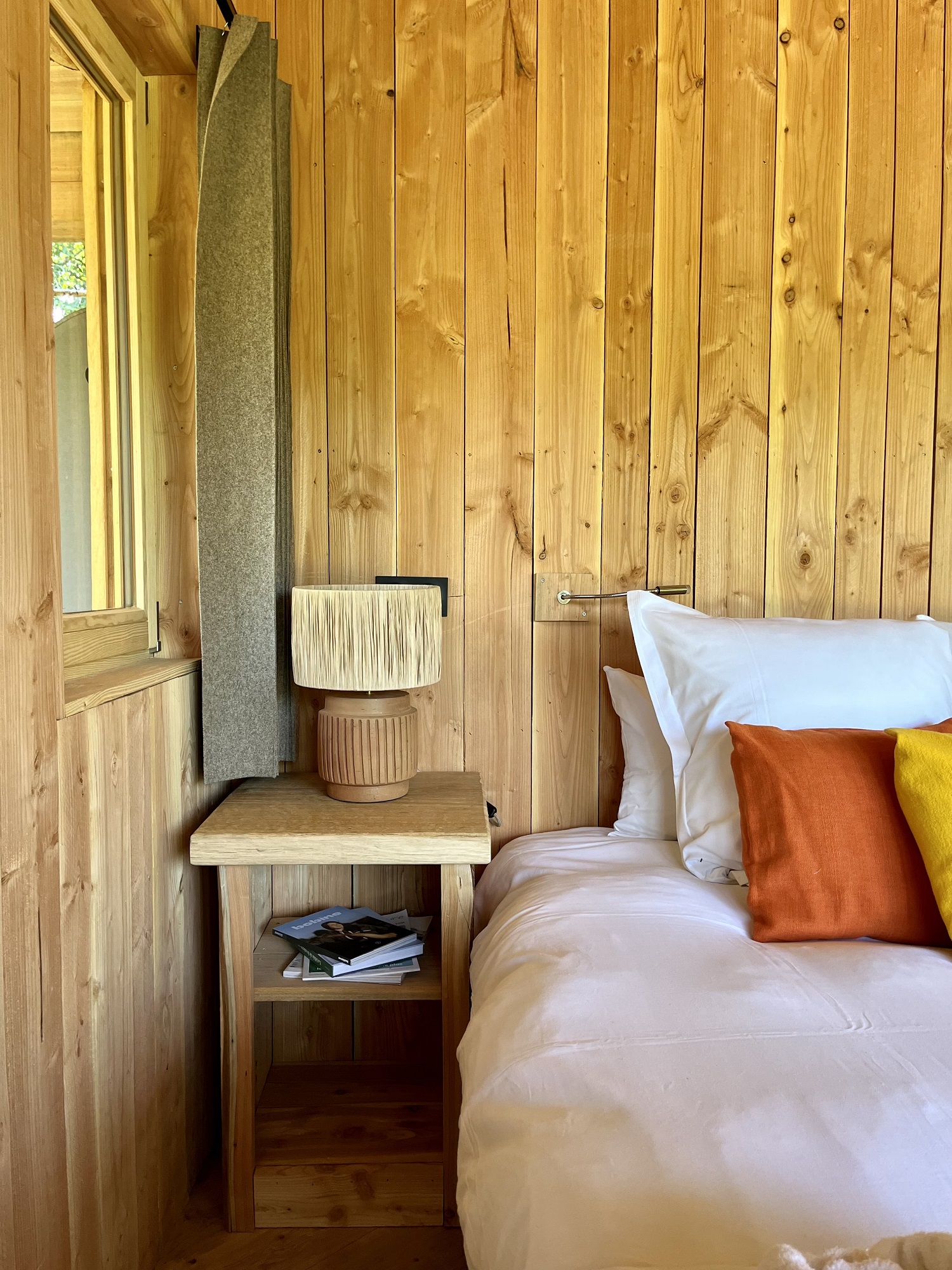 Cabane Spa Temps Suspendu : une immersion dans les arbres en Picardie à St-Léger-Aux-Bois — vue depuis la terrasse
