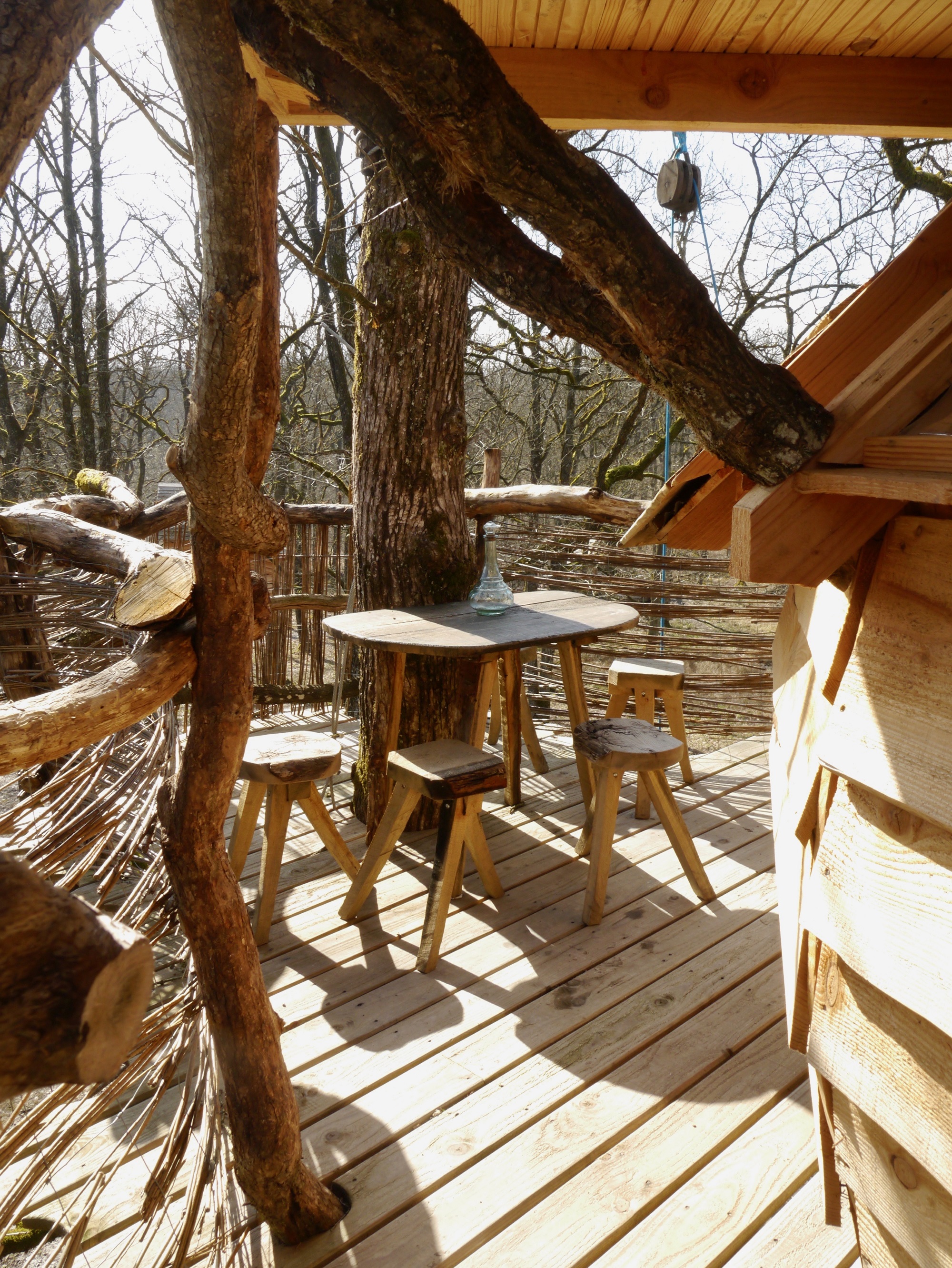 Arbràmâne : une cabane perchée au cœur de la Lorraine à Vittel — espace de vie