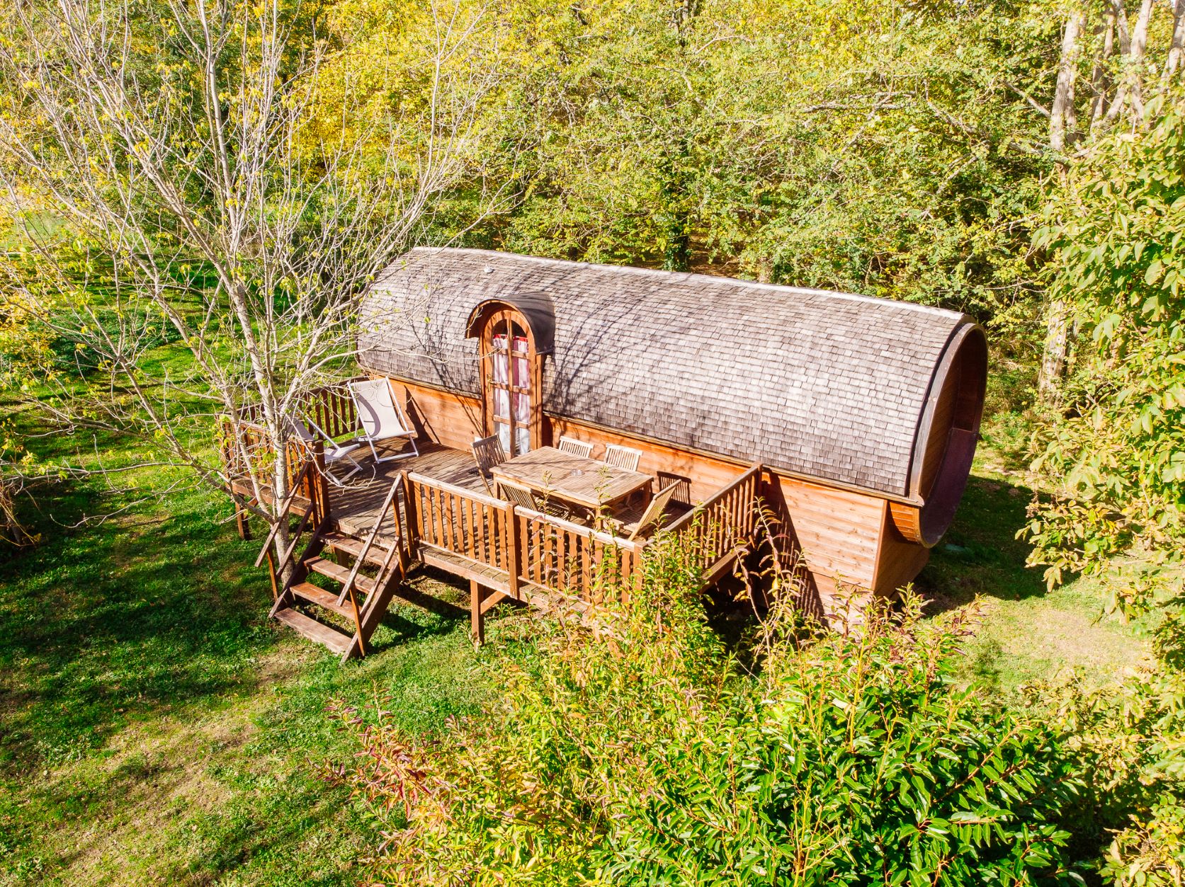 Roulotte viticole : une escapade sensorielle en Aquitaine — Roulotte à Le Nizan