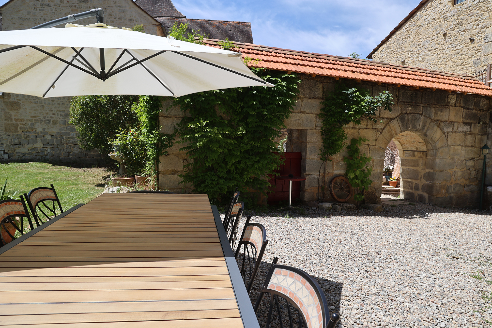 L'Aile Renaissance — Château avec spa à Saint Chamarand (Lot) à Saint Chamarand — détail architectural