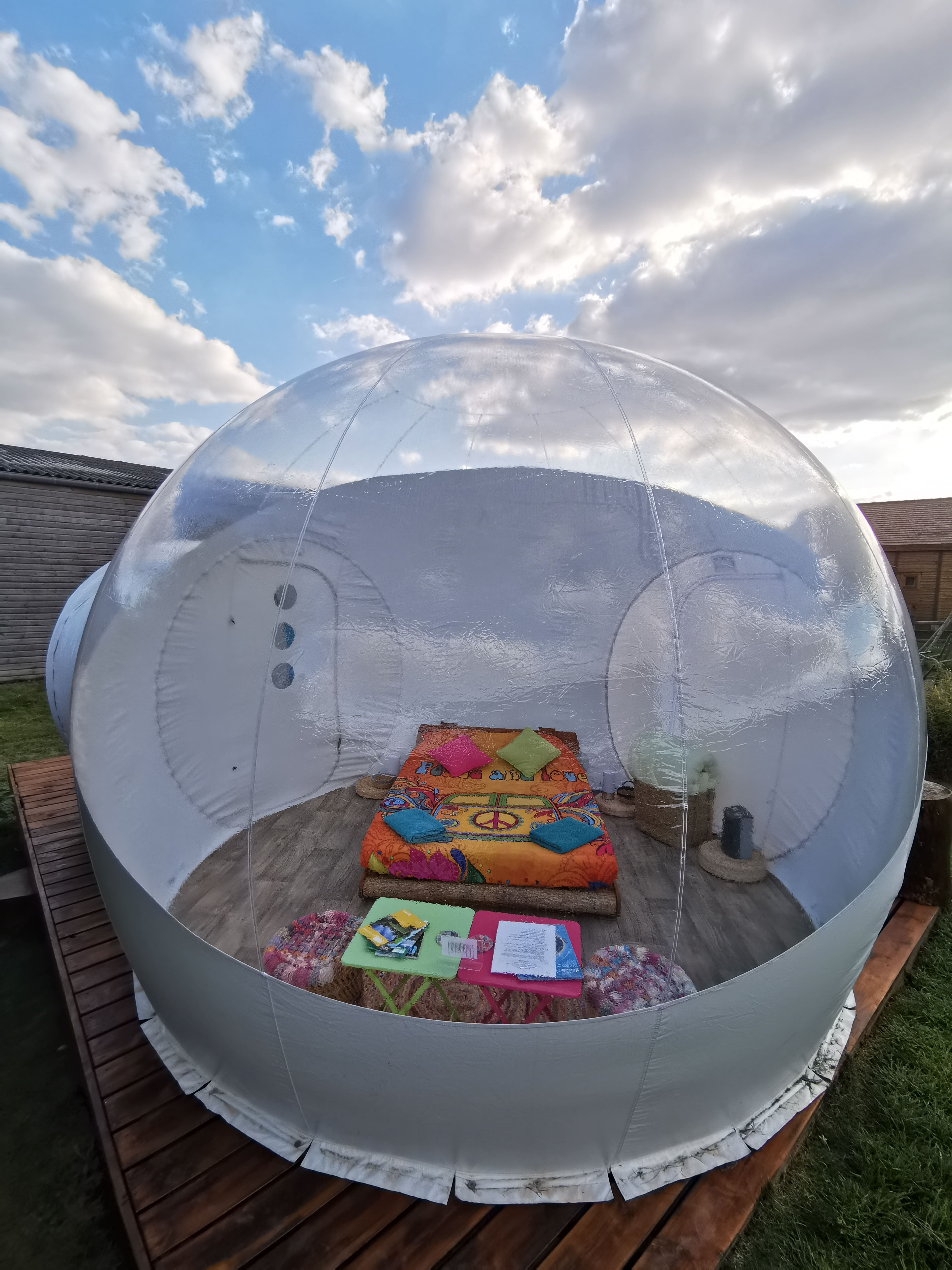 Évasion dans une bulle en Île-de-France