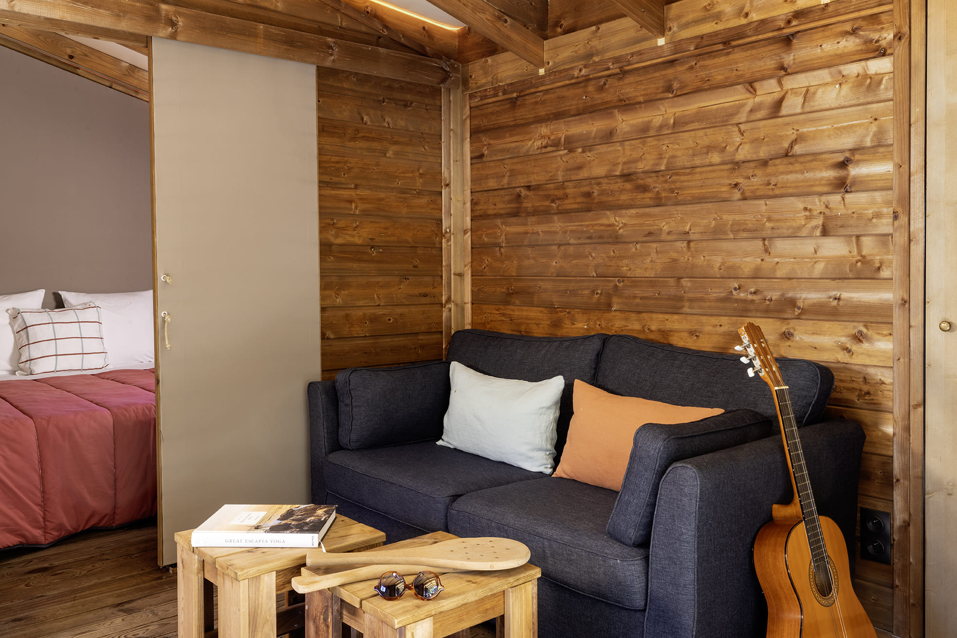 Cosyflower — Cabane sur pilotis avec spa à La Davière Plage à Saint-Jean-de-Monts — cuisine