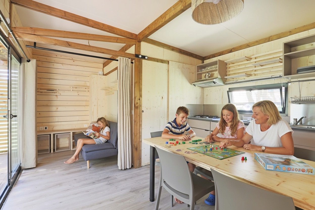 HY•Lødge Spa-4pers N°6 — Cabane avec spa privatif à Vosges à Épinal — vue depuis la terrasse