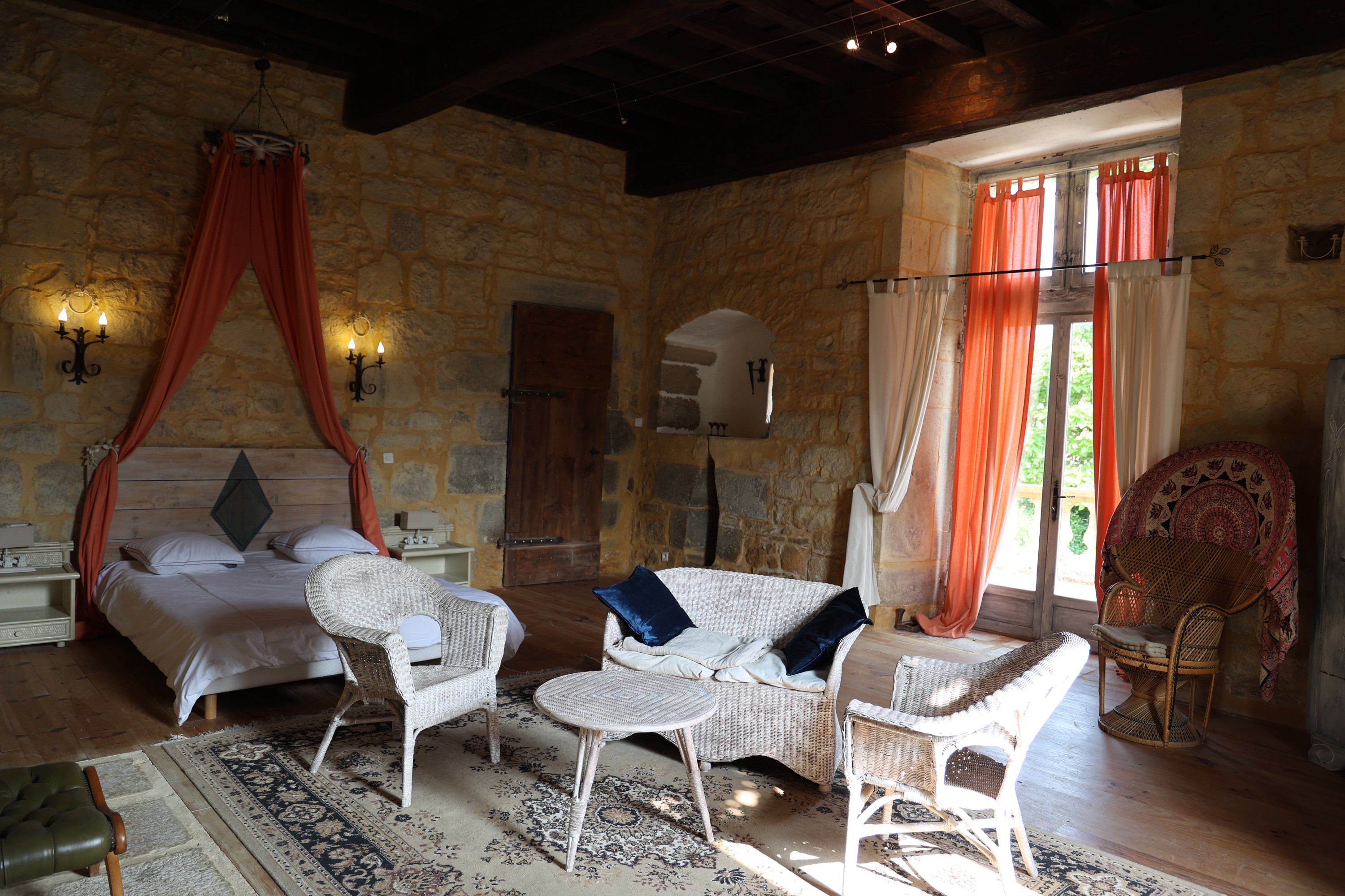 Chambre des Peyronnenc — Nuit historique au Château de Saint Chamarand