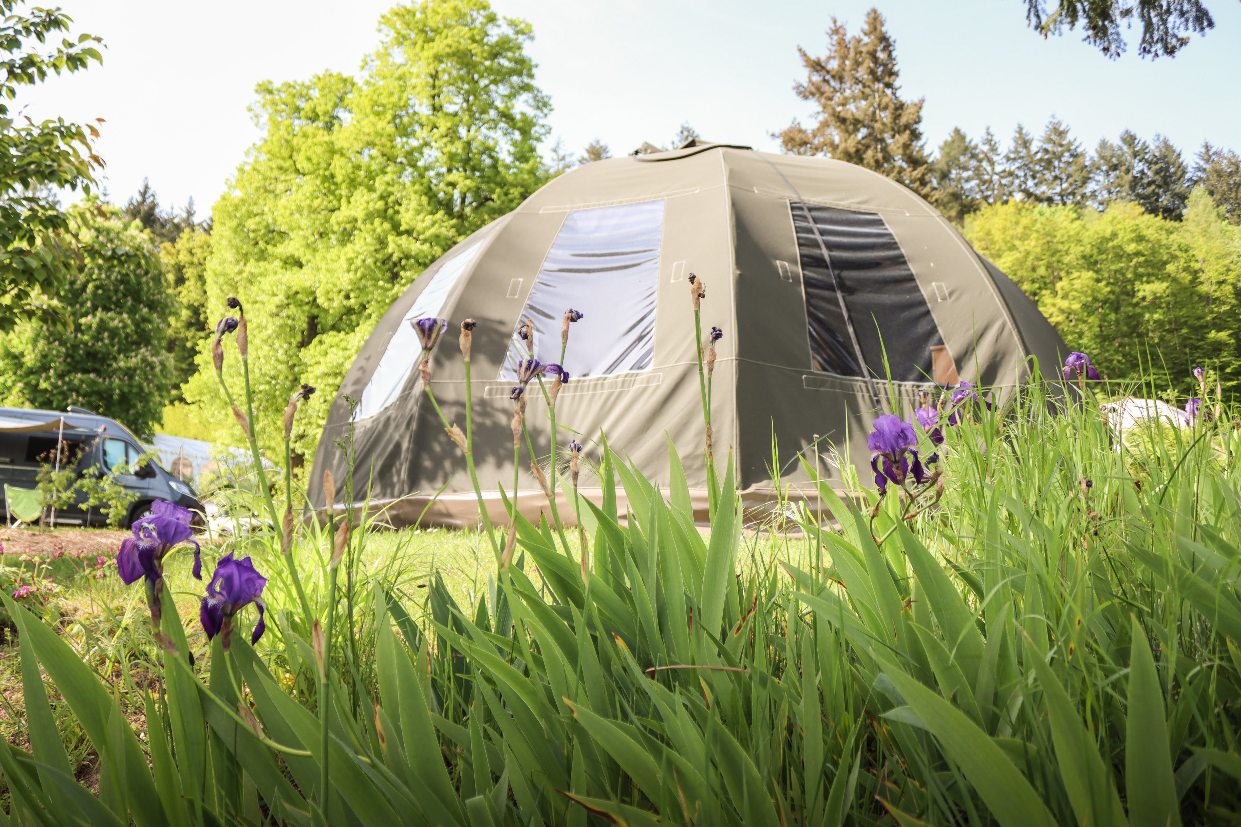 Vivez l'expérience unique du Wigwam Camille en Alsace — Yourte à Niederbronn-Les-Bains