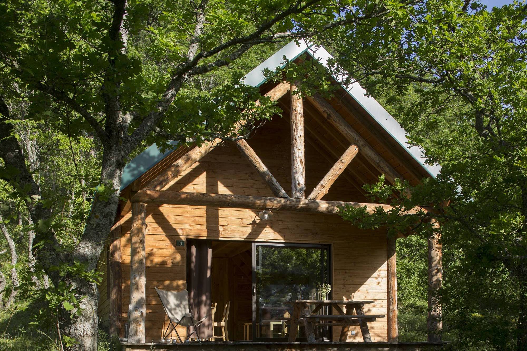 Cabane Rambouillet : une immersion au cœur de la nature à Rambouillet — vue intérieure