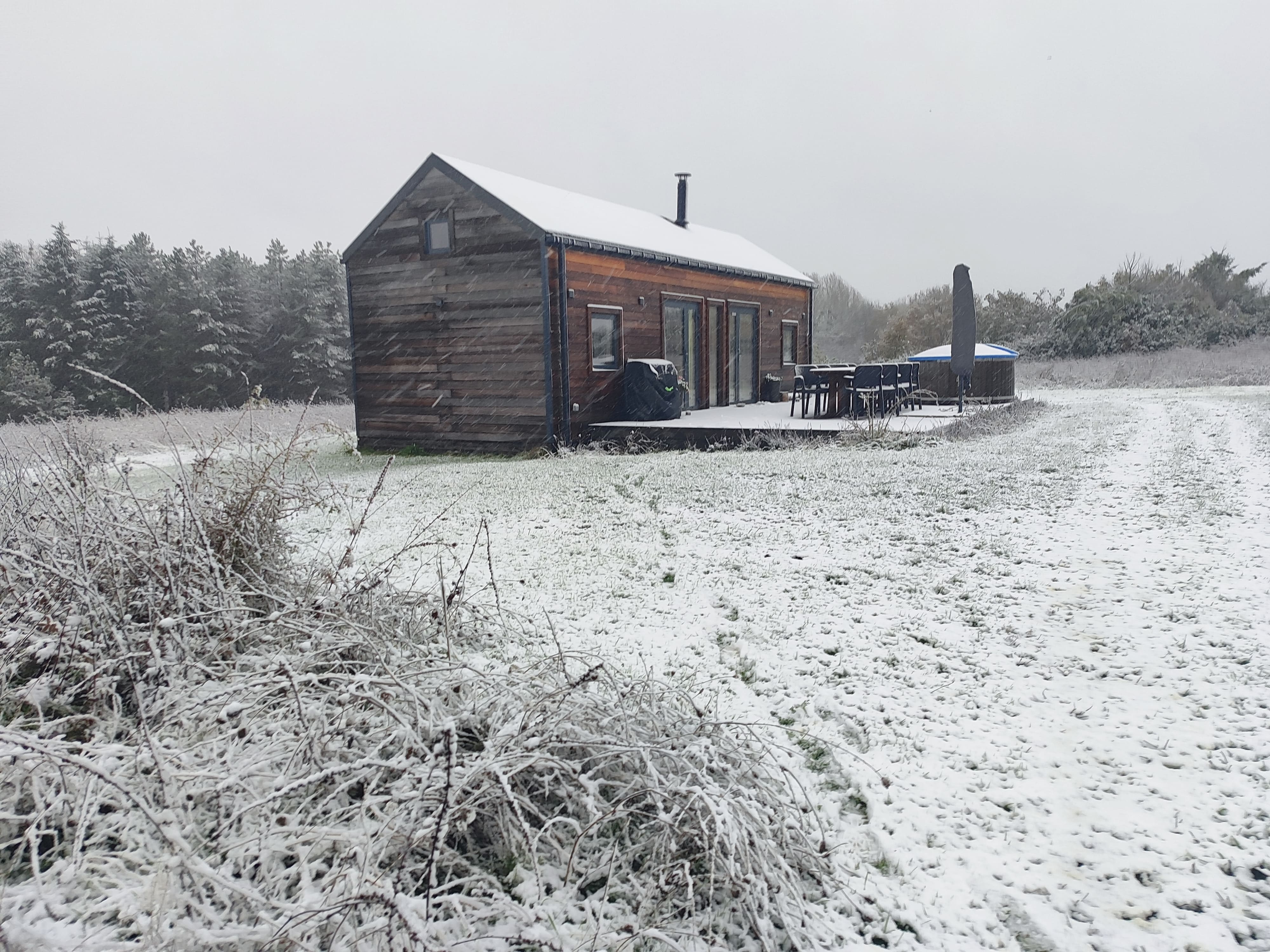Cabane de l'Ecureuil — Écolodge avec bain nordique à Loir-et-Cher à La Ferté-Imbault — environnement naturel