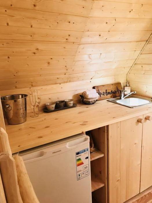 Cabane magique au cœur des châteaux de la Loire à Angé — salle de bain