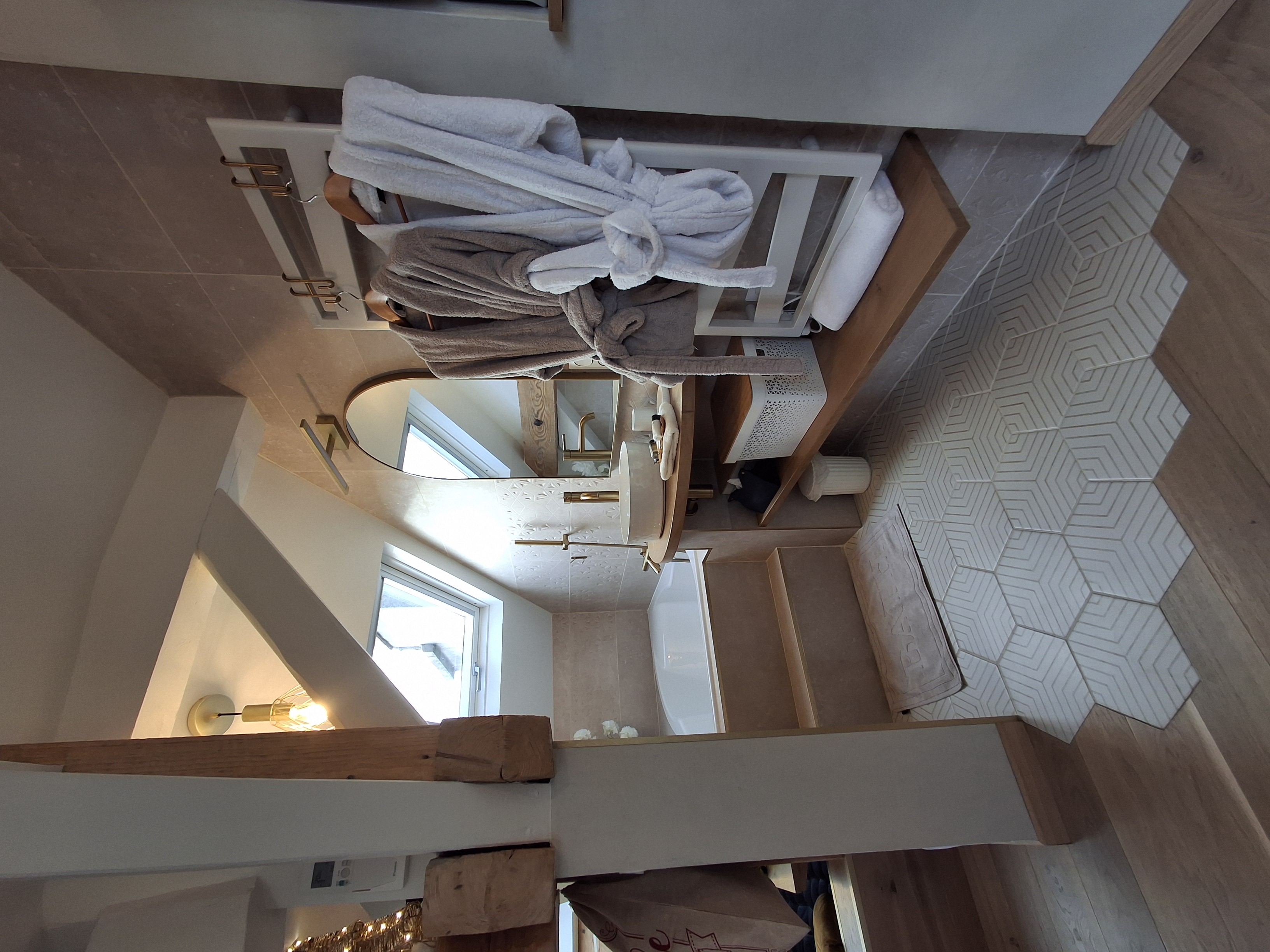 Le 182 - Splendide Hotel — Studio avec spa à Savoie à Chambéry — vue depuis la terrasse