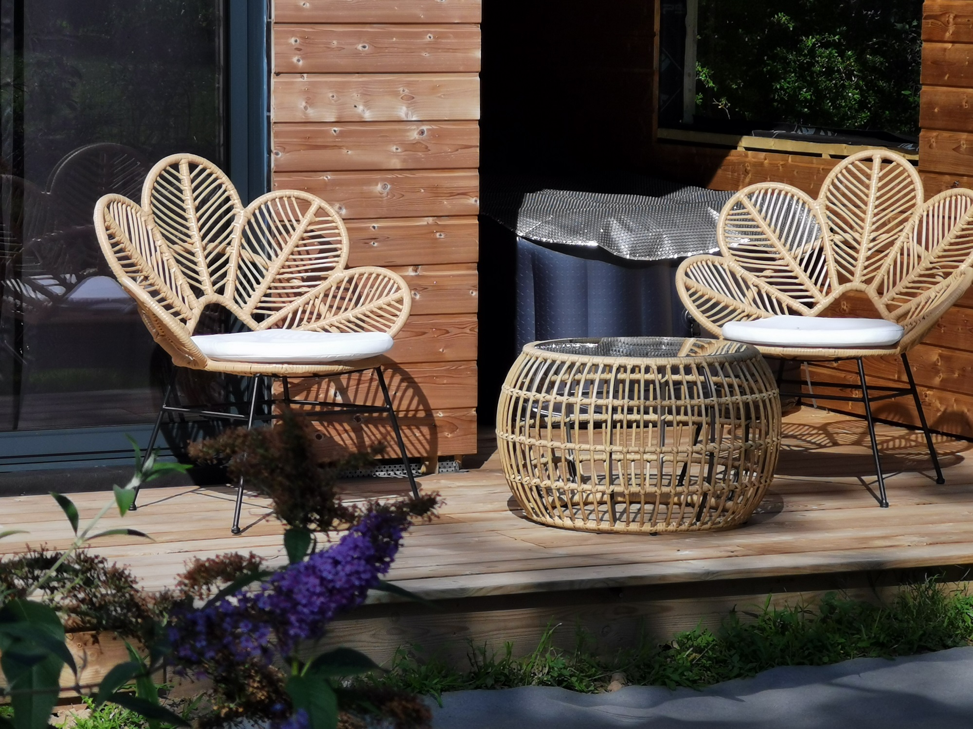 Un lodge enchanteur en Bretagne, entre ciel et mer à Ambon — salle de bain