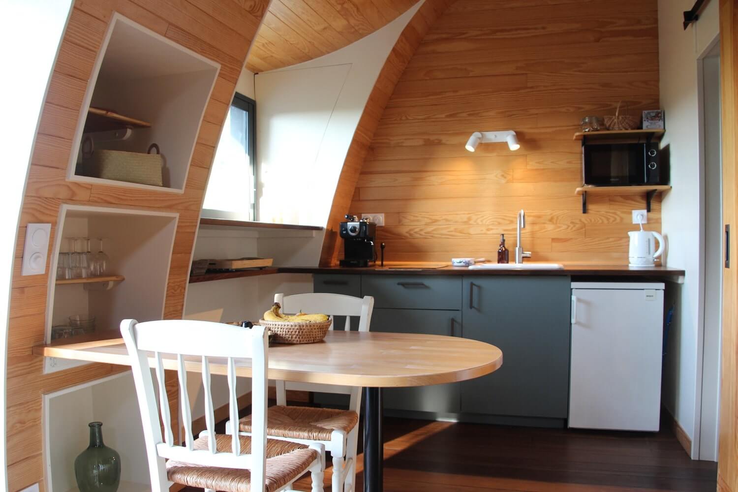 Cabane La Pocquita — Cabane avec piscine à Oloron-Sainte-Marie (Pyrénées-Atlantiques) à Oloron-Sainte-Marie — chambre