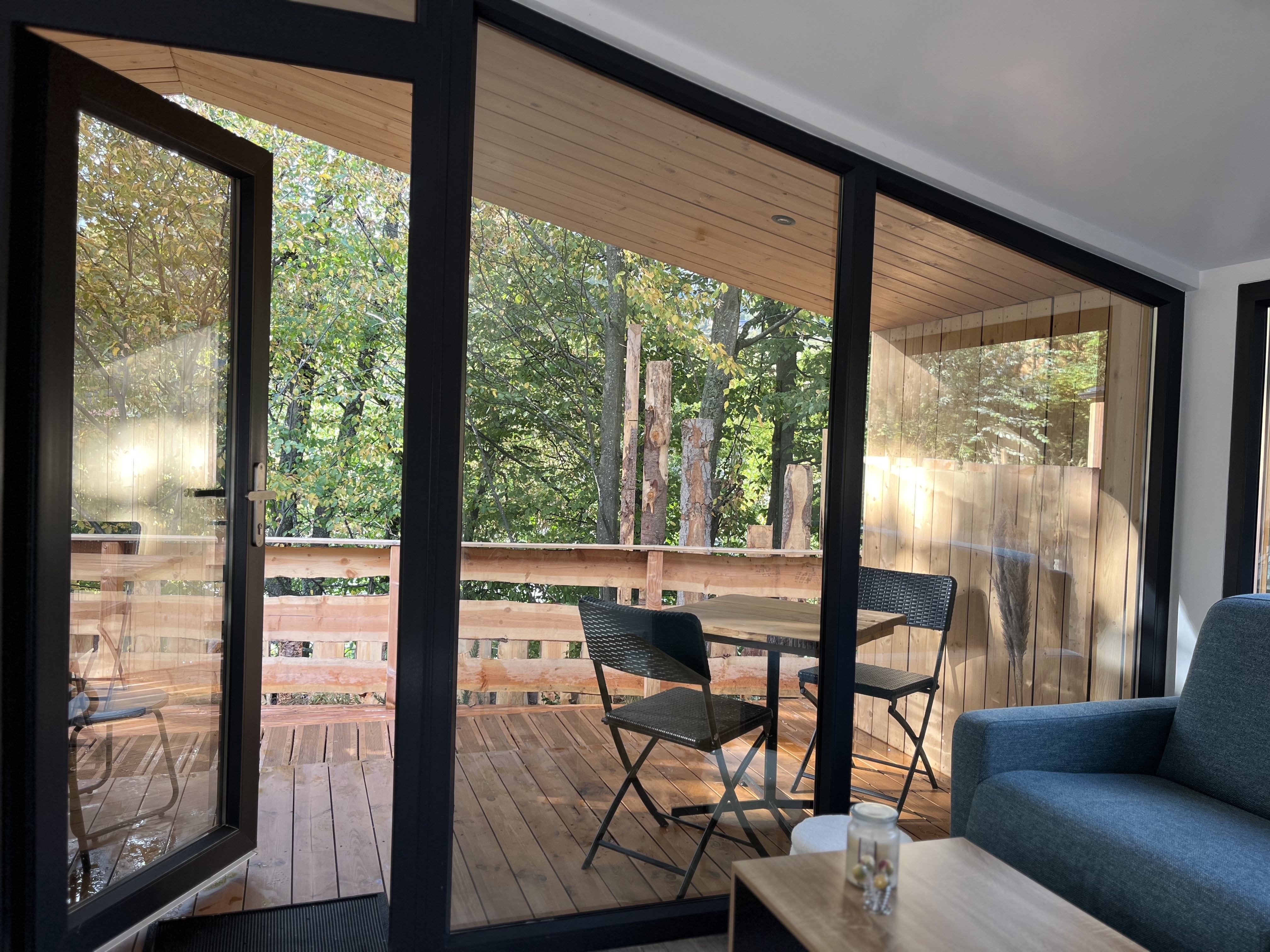 La Maison Pégase - Une cabane en Alsace avec bain nordique à Orbey — chambre