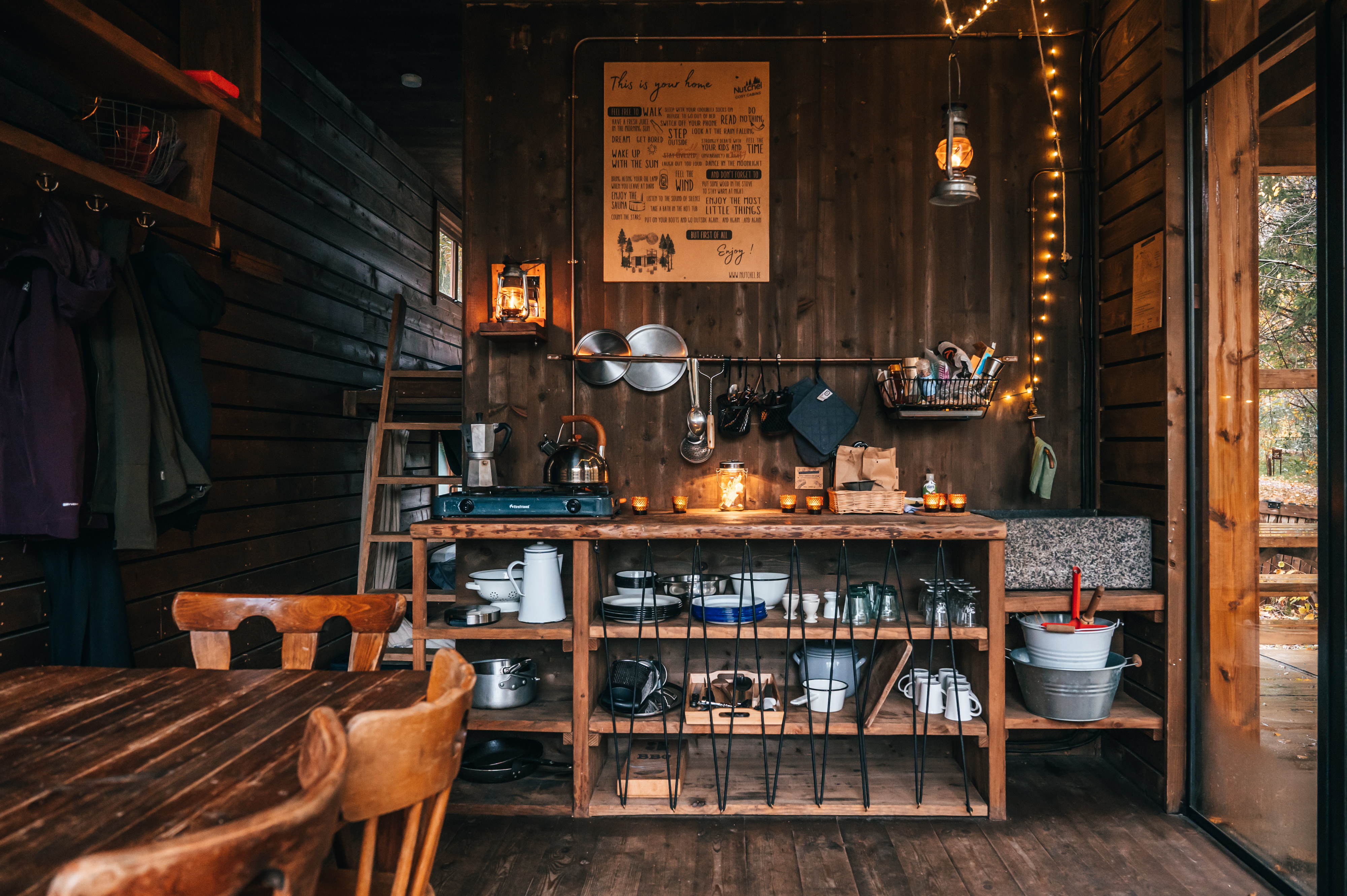 Nutchel Cabane Cosy — Cabane accessible PMR avec spa en Aube à Troyes — salle de bain