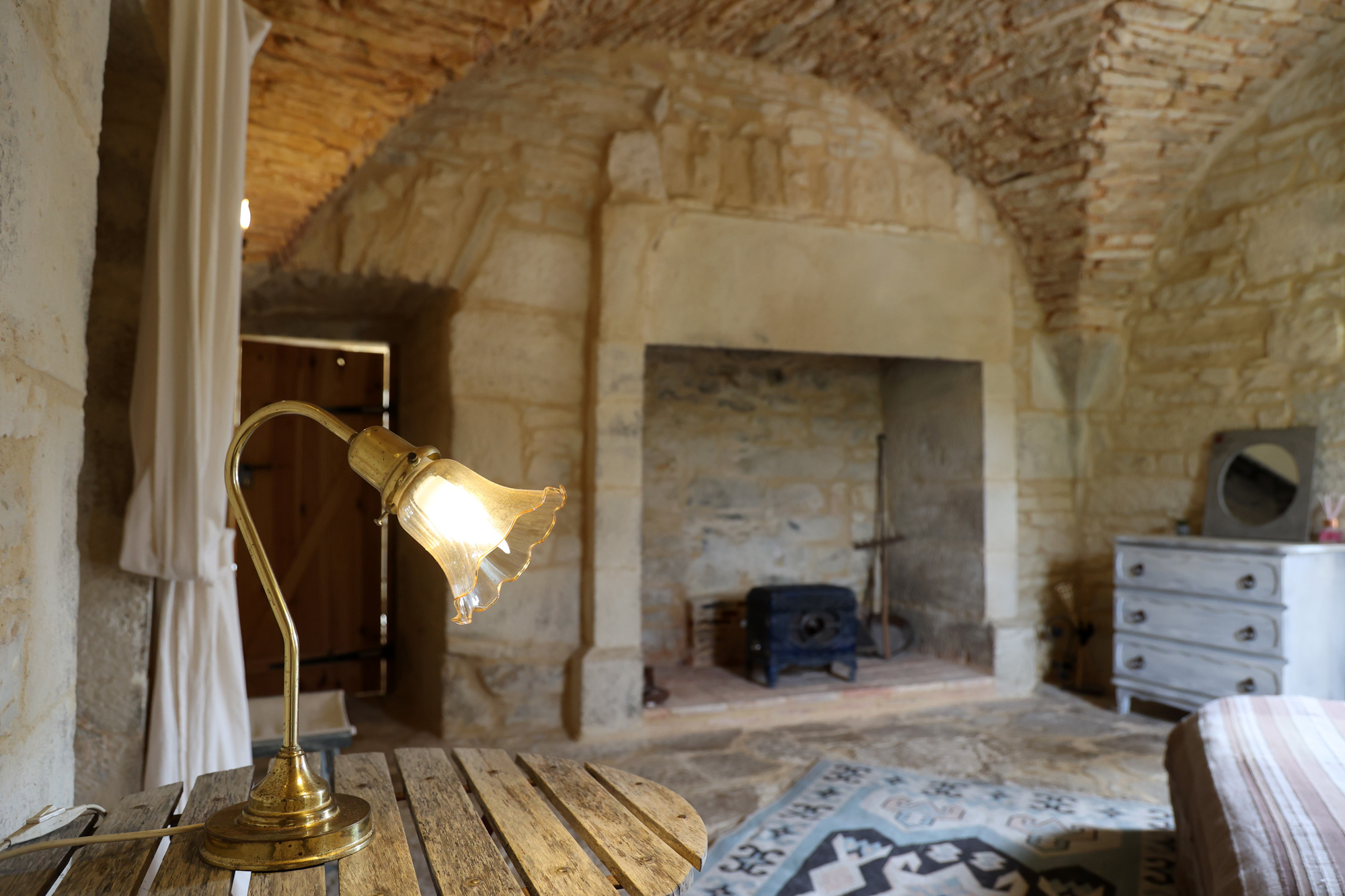 Chambre des Templiers — Nuit historique au Château de Saint Chamarand à Saint-Chamarand — cuisine