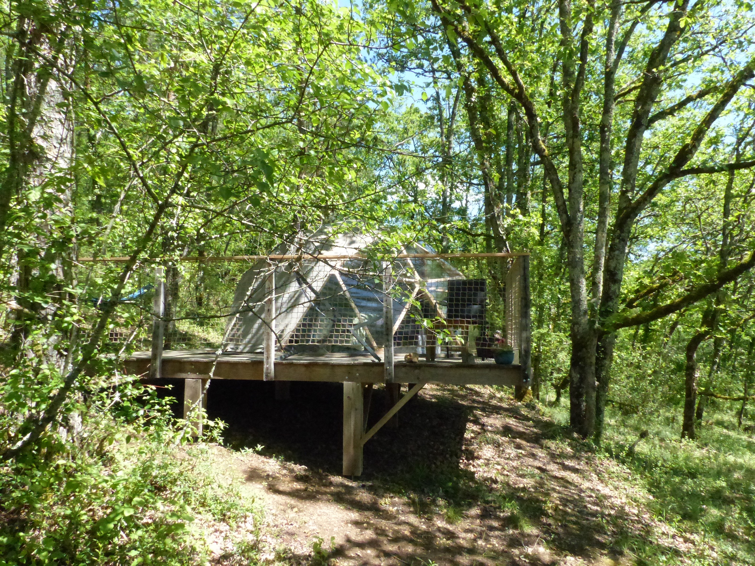 Le Sweet' dôme : une expérience unique en Aquitaine à Montignac-Lascaux — chambre