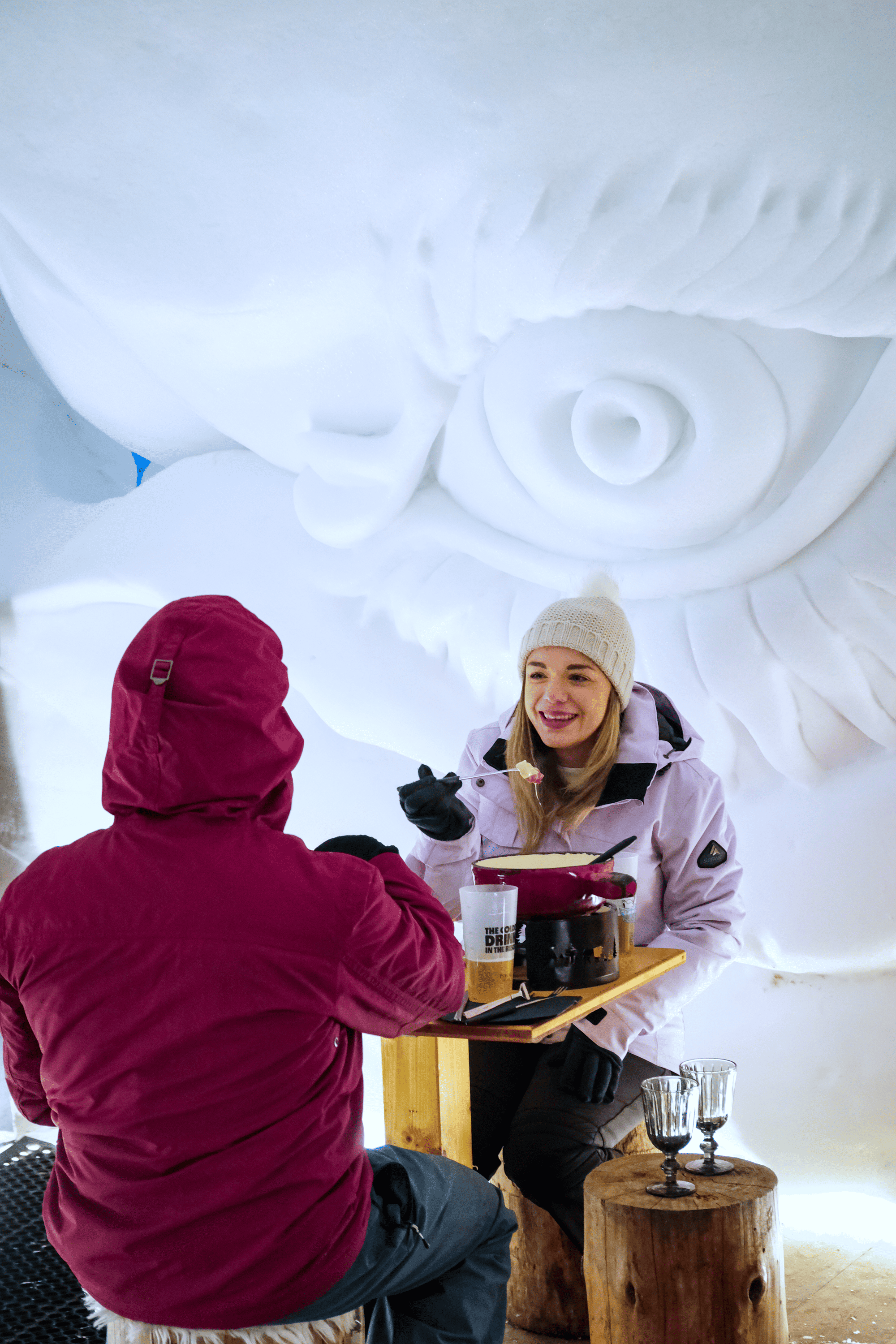 Village Igloo Val Thorens — Nuit insolite dans un igloo à Val Thorens à Les Belleville — cuisine