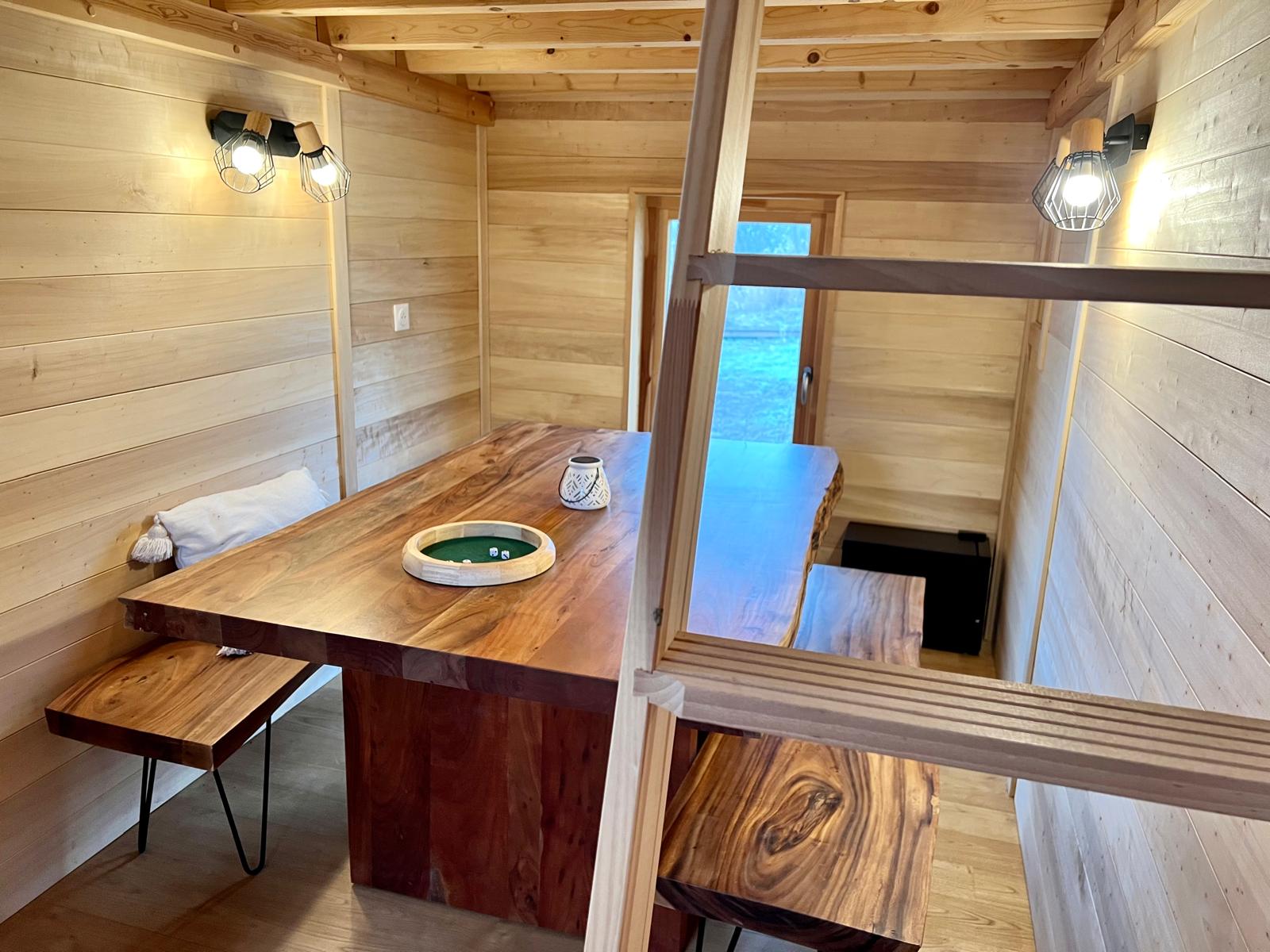 Cabane Boréalis — Cabane avec jacuzzi privatif à Ain à Meillonnas — environnement naturel