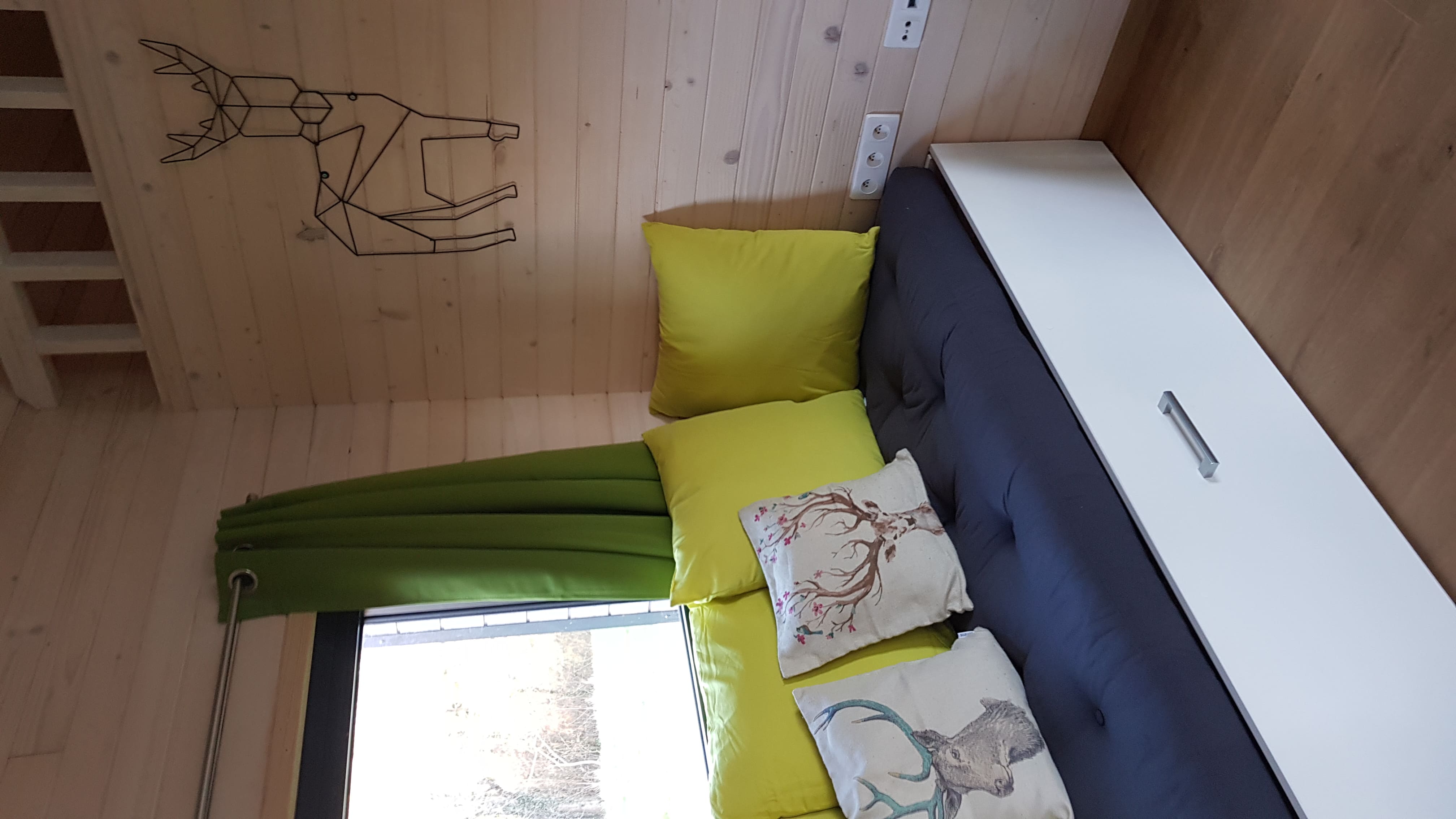 Cabane du Cerf — Écolodge avec spa à Loir-et-Cher à La Ferté-Imbault — cuisine