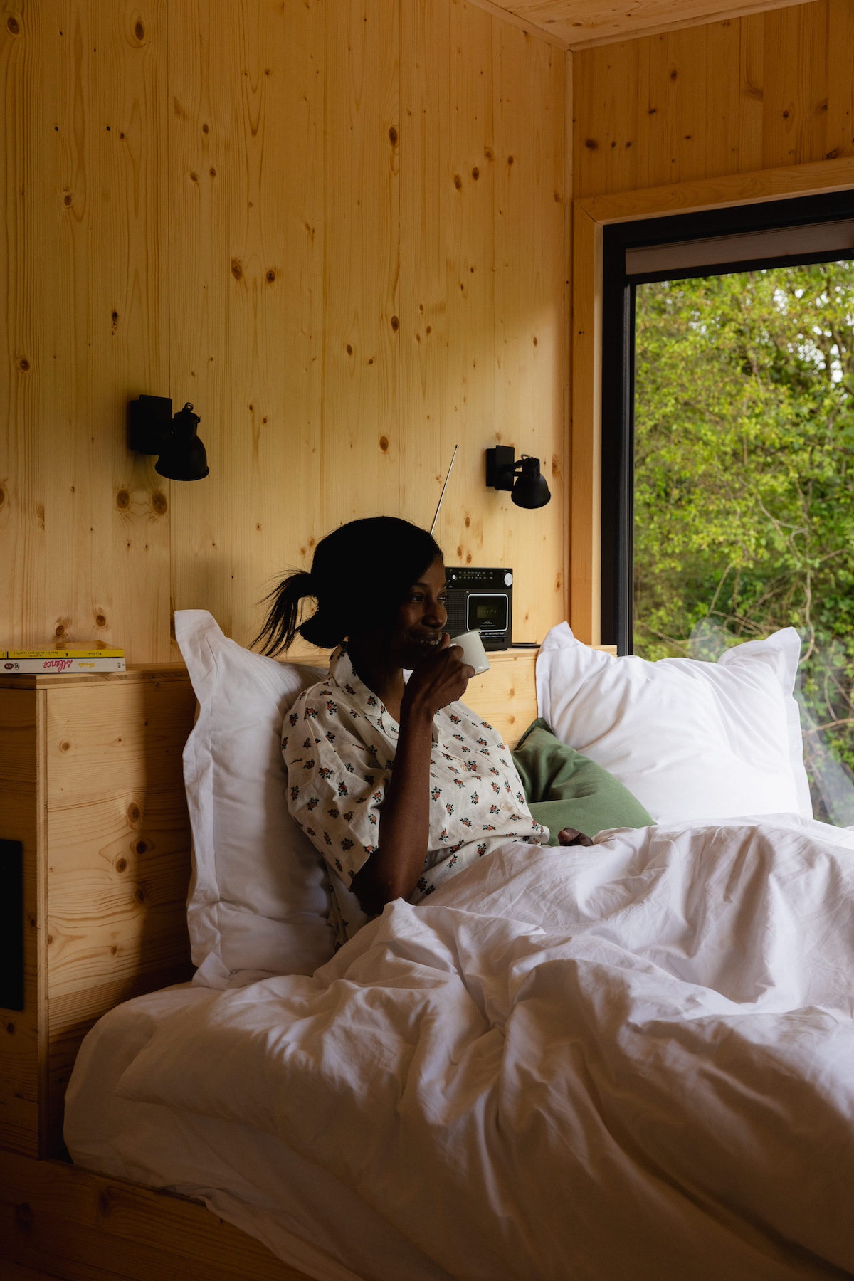 Une escapade en Tiny House à l'orée de la forêt près de Sancerre à Le Noyer — espace de vie
