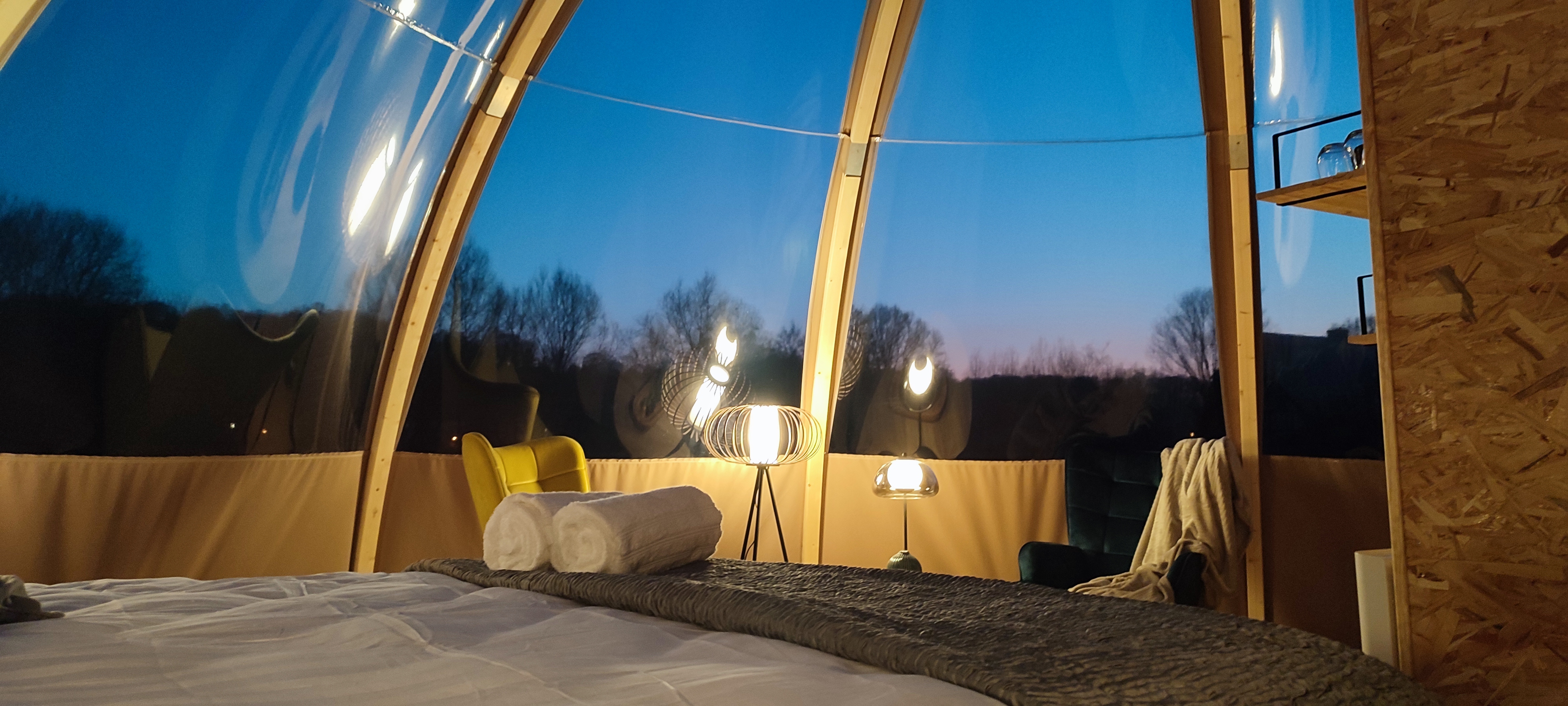 Le wigwam Bel'Etoile — Séjour romantique avec spa en Seine-Maritime à Rouen — cuisine