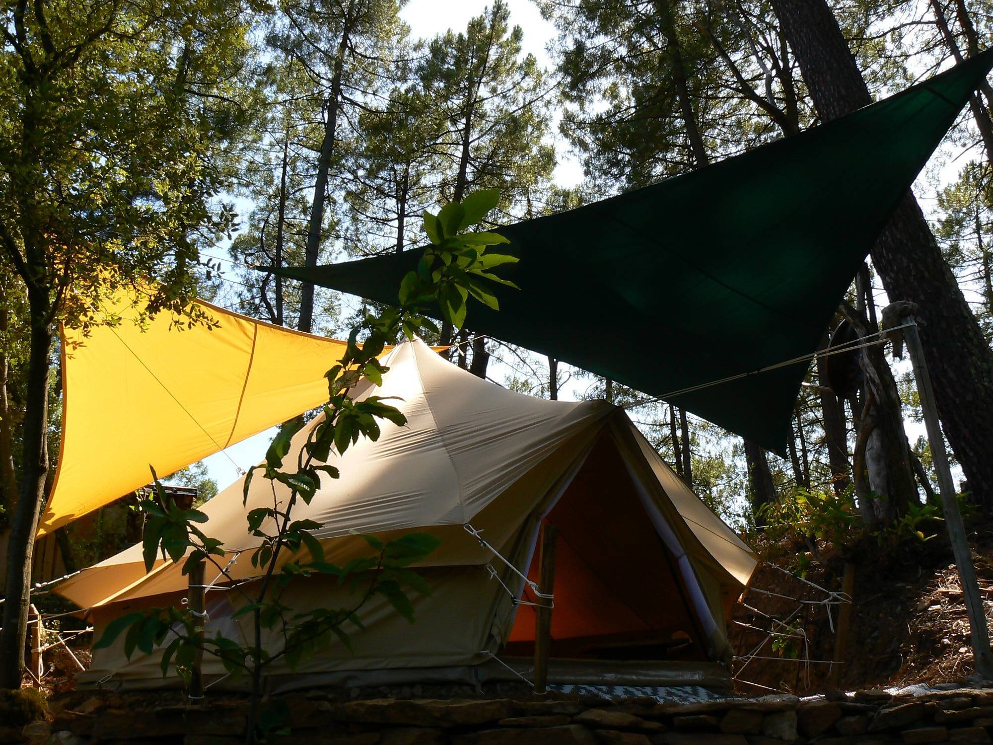 La Tente Mica : une expérience immersive en pleine nature à Chambon — espace de vie