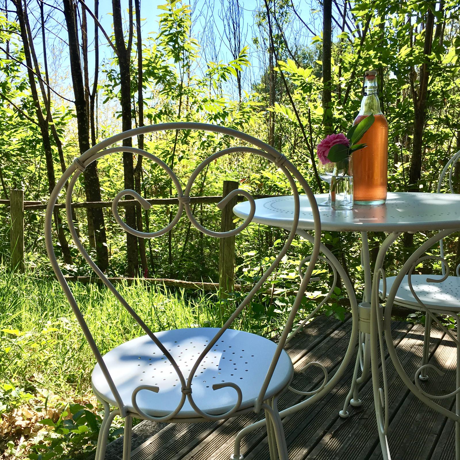 Chalet en rondins — Escapade nature avec spa à Haute-Vienne à Limoges — espace de vie