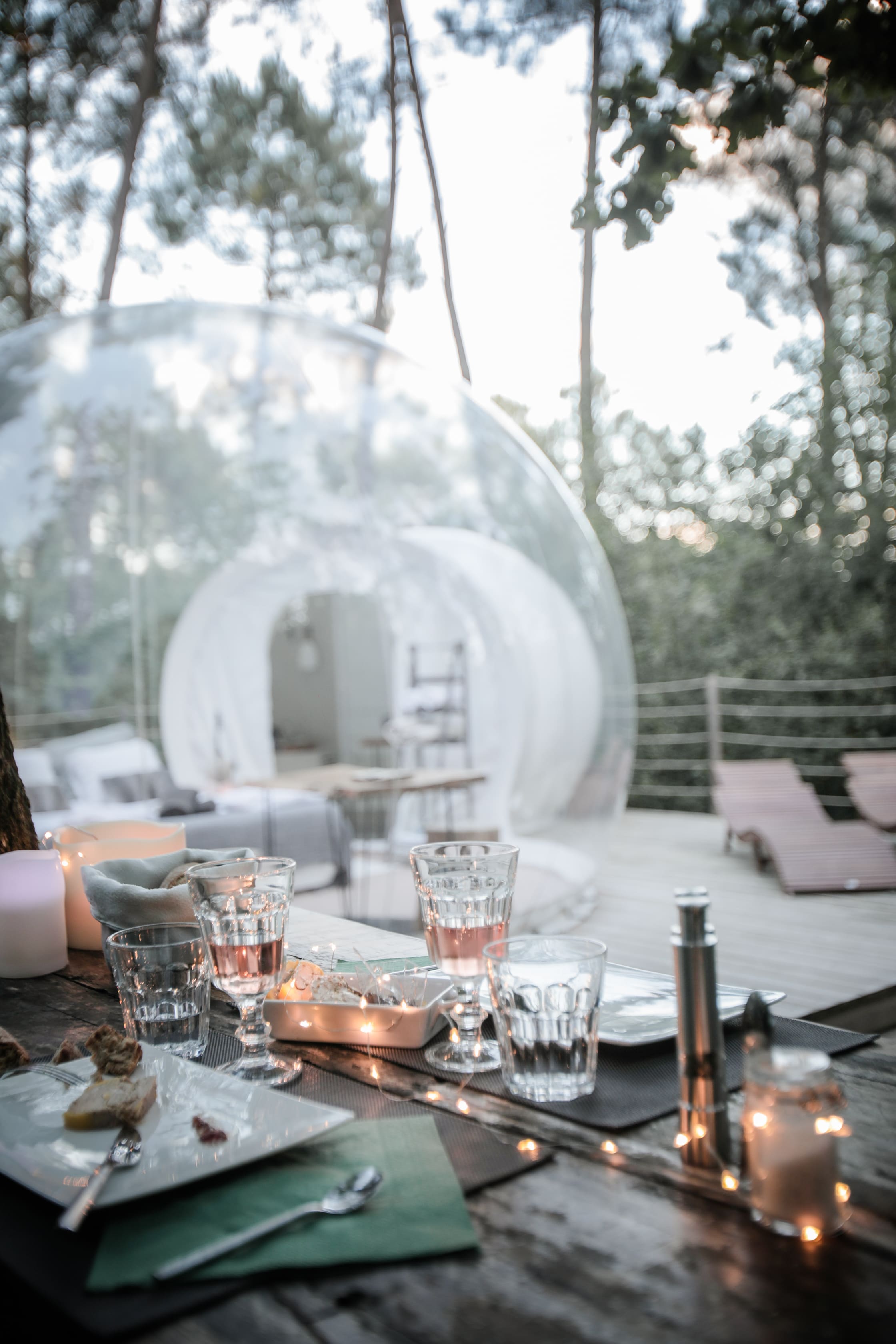 Bulle Semillon & spa : une expérience unique en Aquitaine à Salleboeuf — chambre