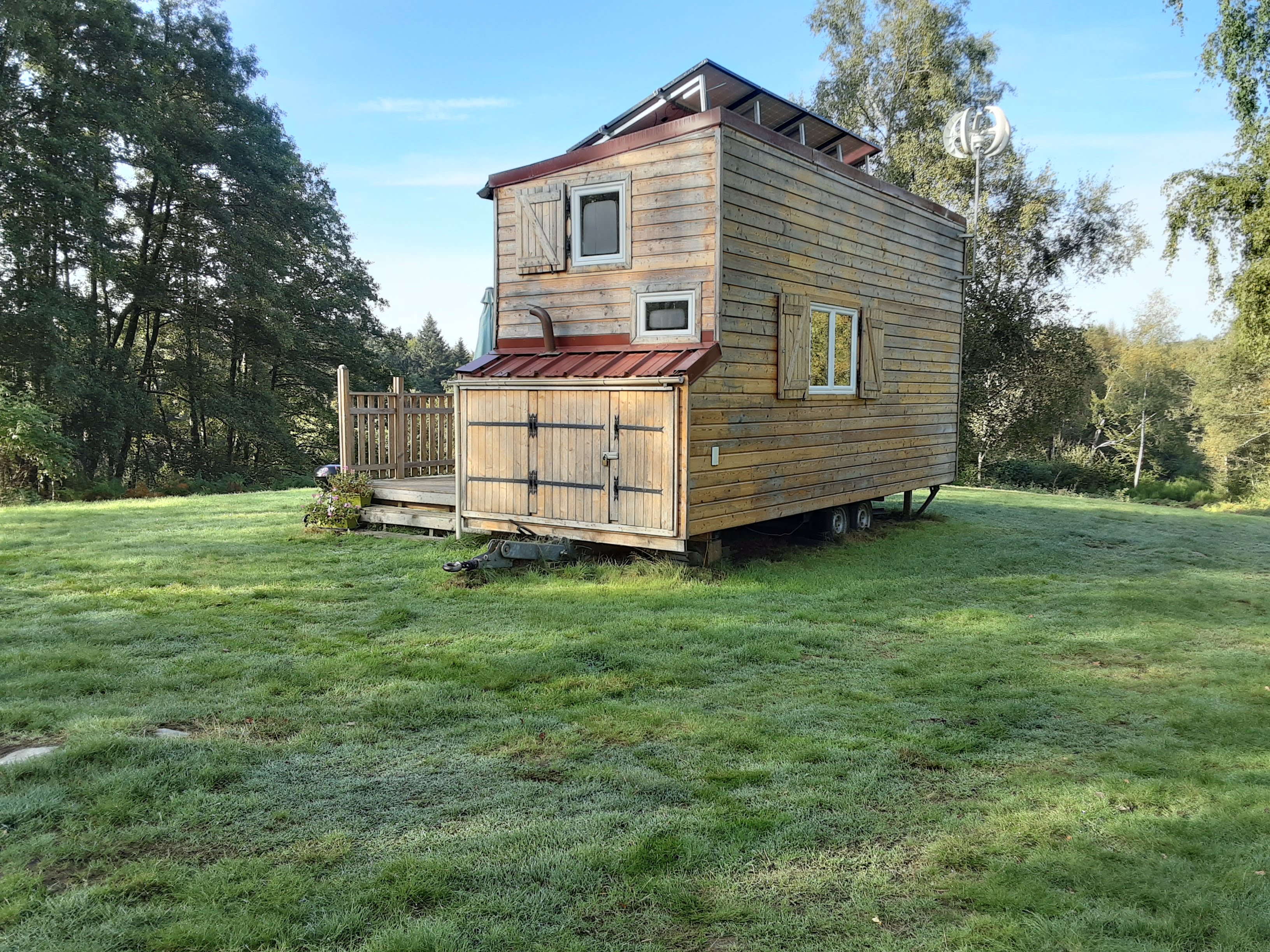 Tiny House Joy — Séjour confortable avec spa en Haute-Saône à Vesoul — chambre