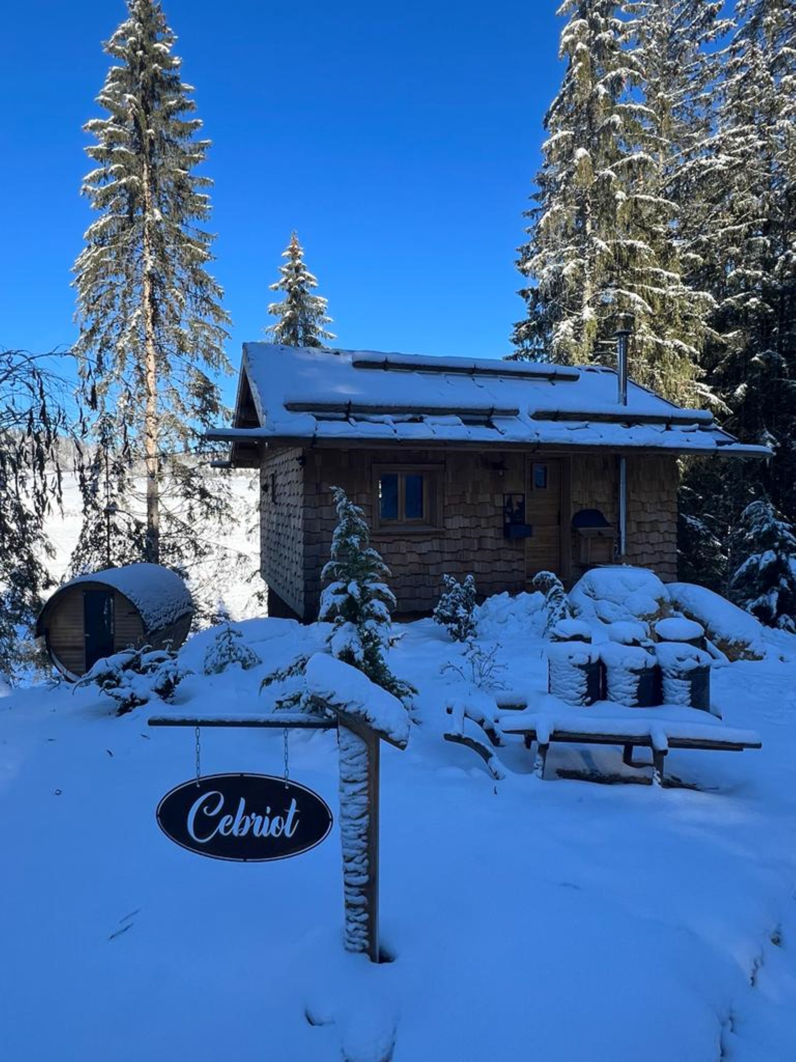 Cabane La Cébriot : une escapade bien-être en Franche-Comté