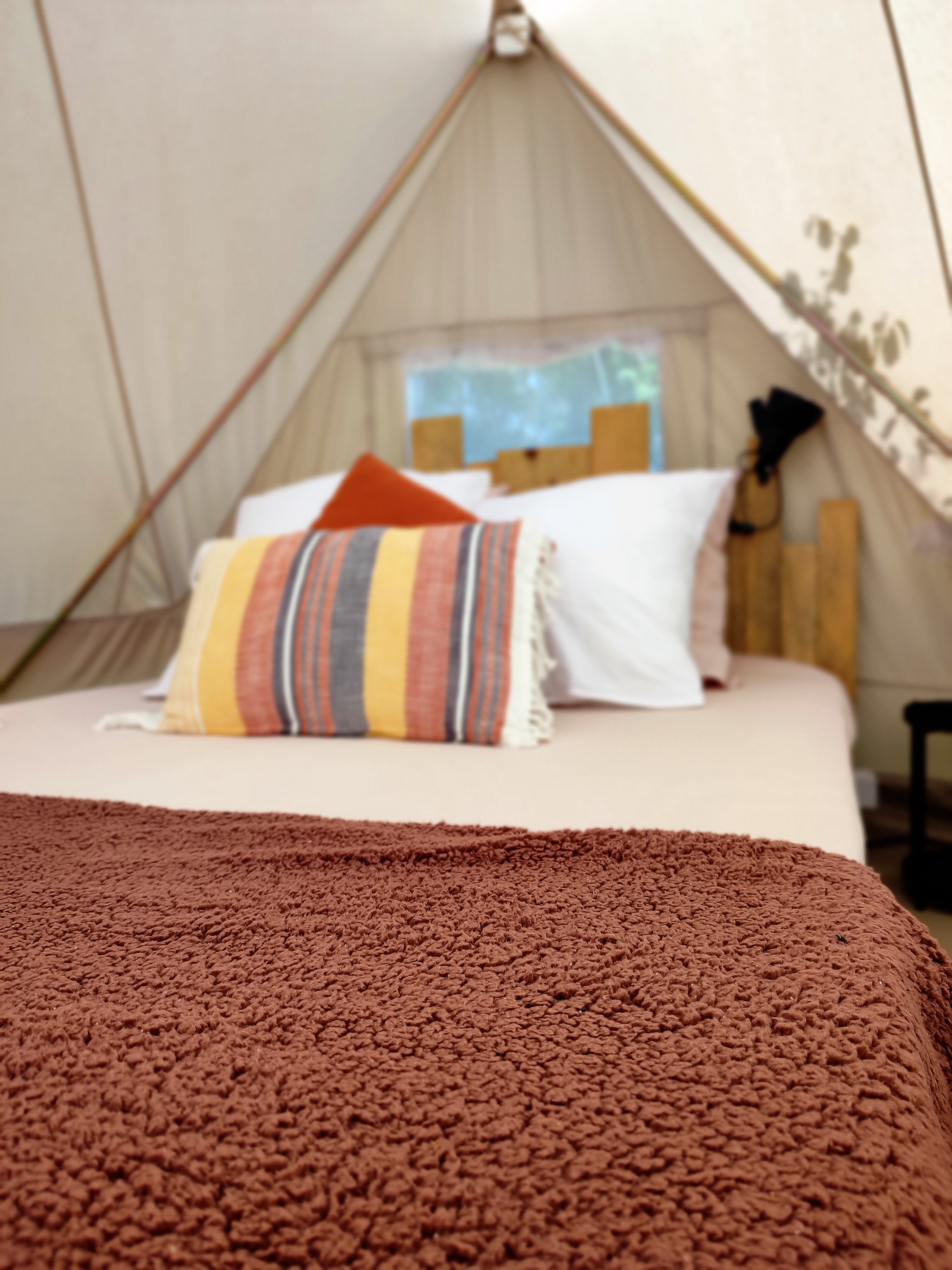 Le Campement Sous les Pins : une expérience immersive en pleine nature à Saulce-Sur-Rhône — cuisine
