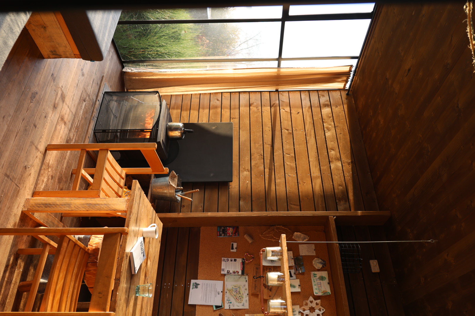 Nutchel Cabane Cosy — Séjour nature avec spa à Bas-Rhin à Dahlenheim — espace de vie
