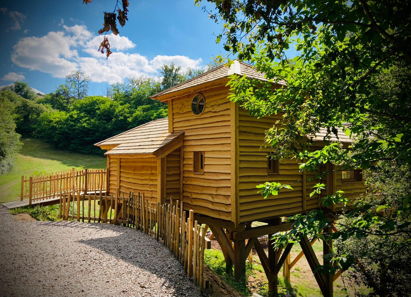 La Douce Parenthèse — Cabane sur pilotis avec Spa à Brive-la-Gaillarde à Brive-la-Gaillarde — espace de vie