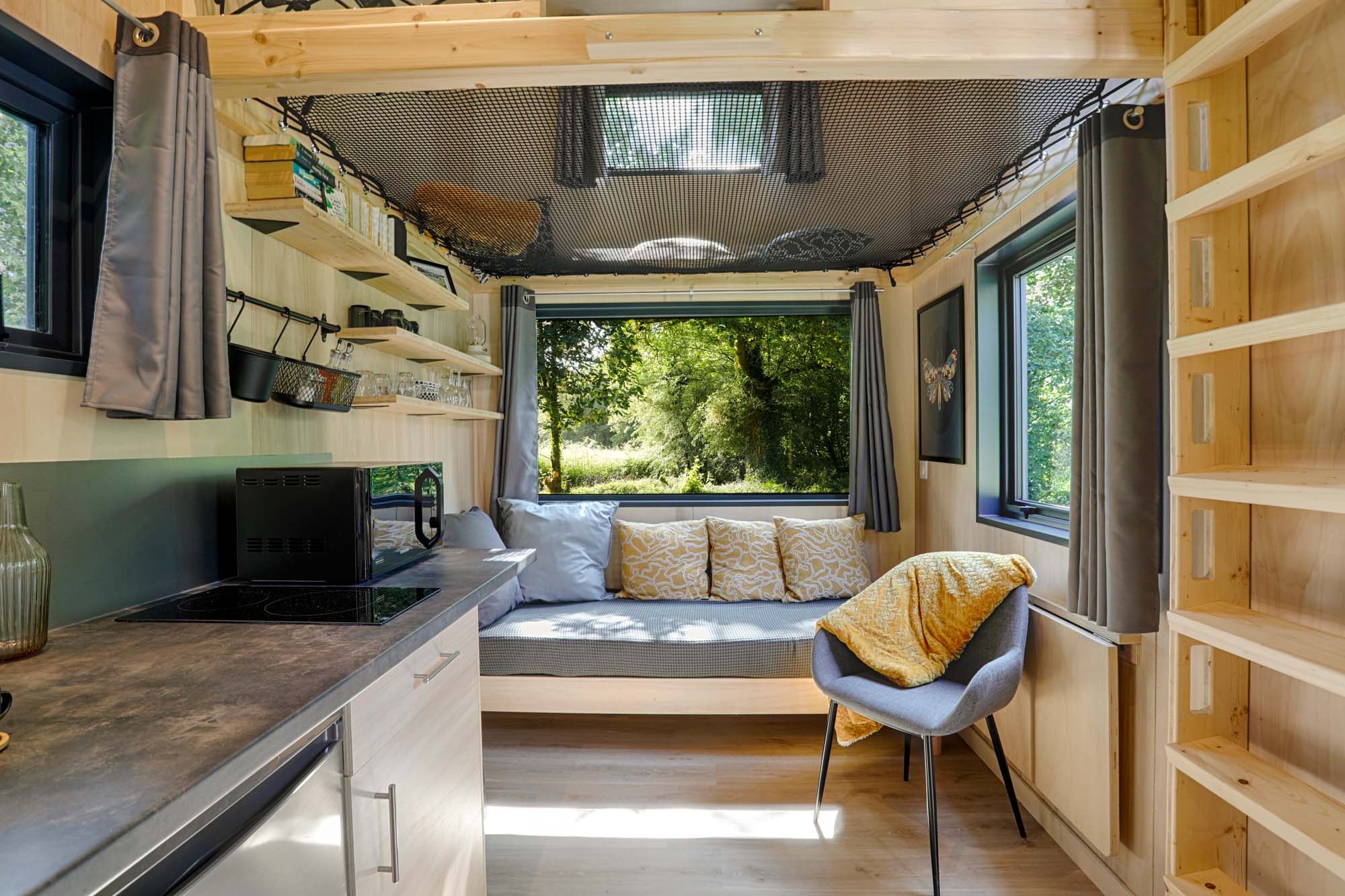 Tiny house Douglas — Escapade nature avec spa à Morbihan à Morbihan — salle de bain