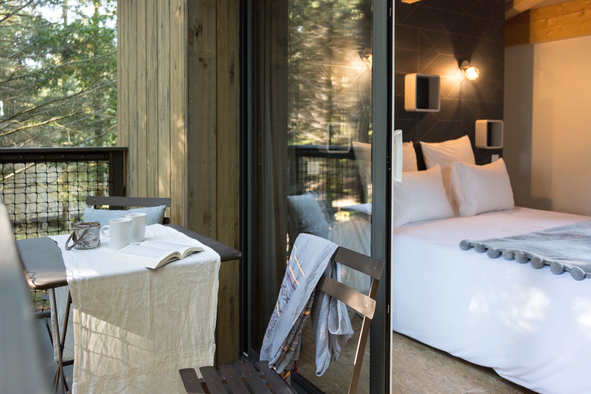 Lodge Spa Henry : une immersion dans la nature limousine à Palazinges — salle de bain